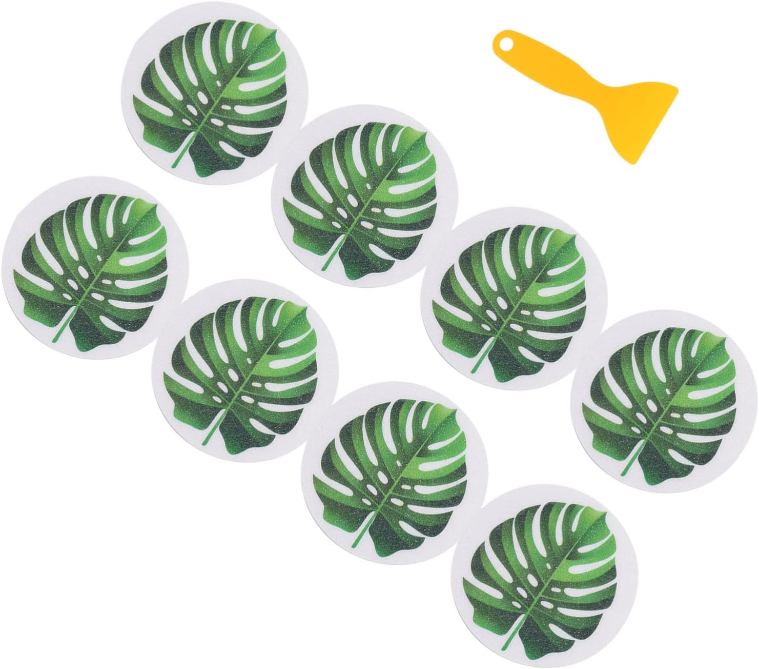 LIFKOME Leaf Shape Non-Slip Bath Tub Stickers