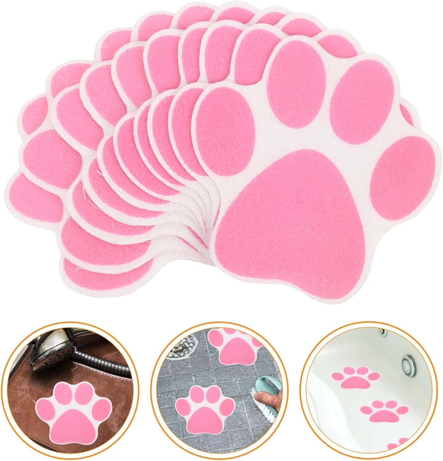 Anti-Slip Dog Cat Bath Stickers