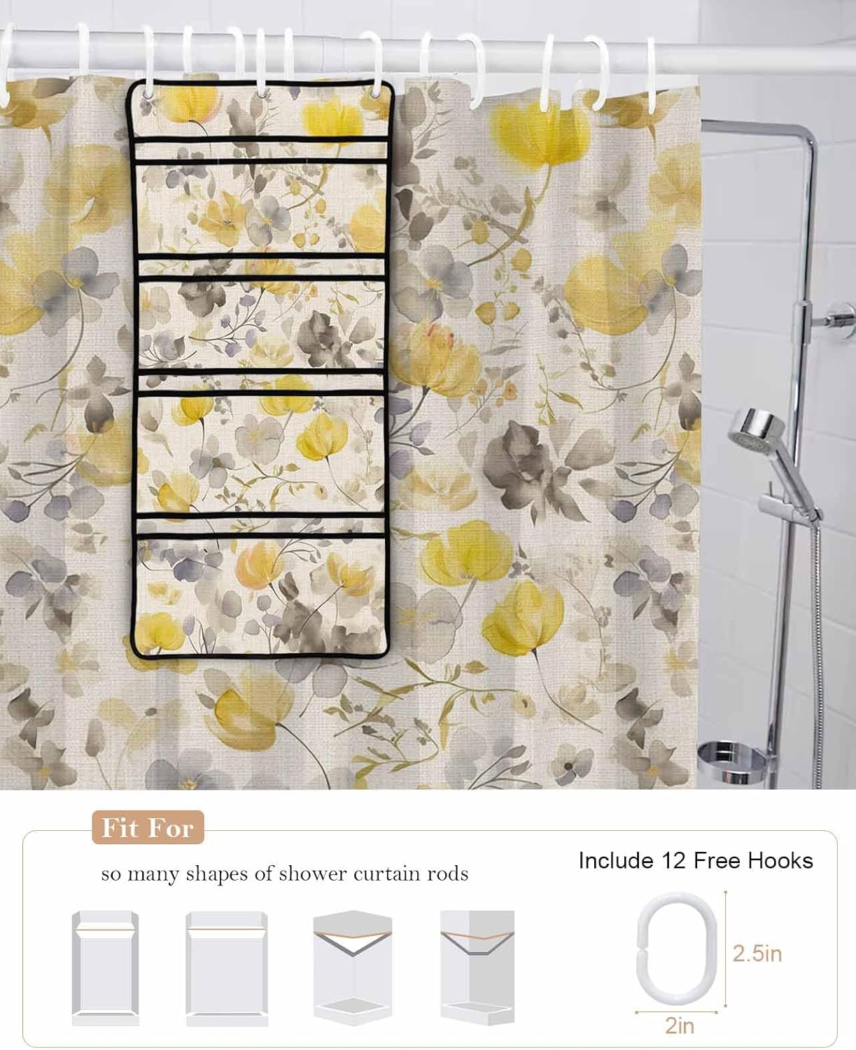 Compact Dependable Mesh Shower Organizer for Easy Storage Versatile Design