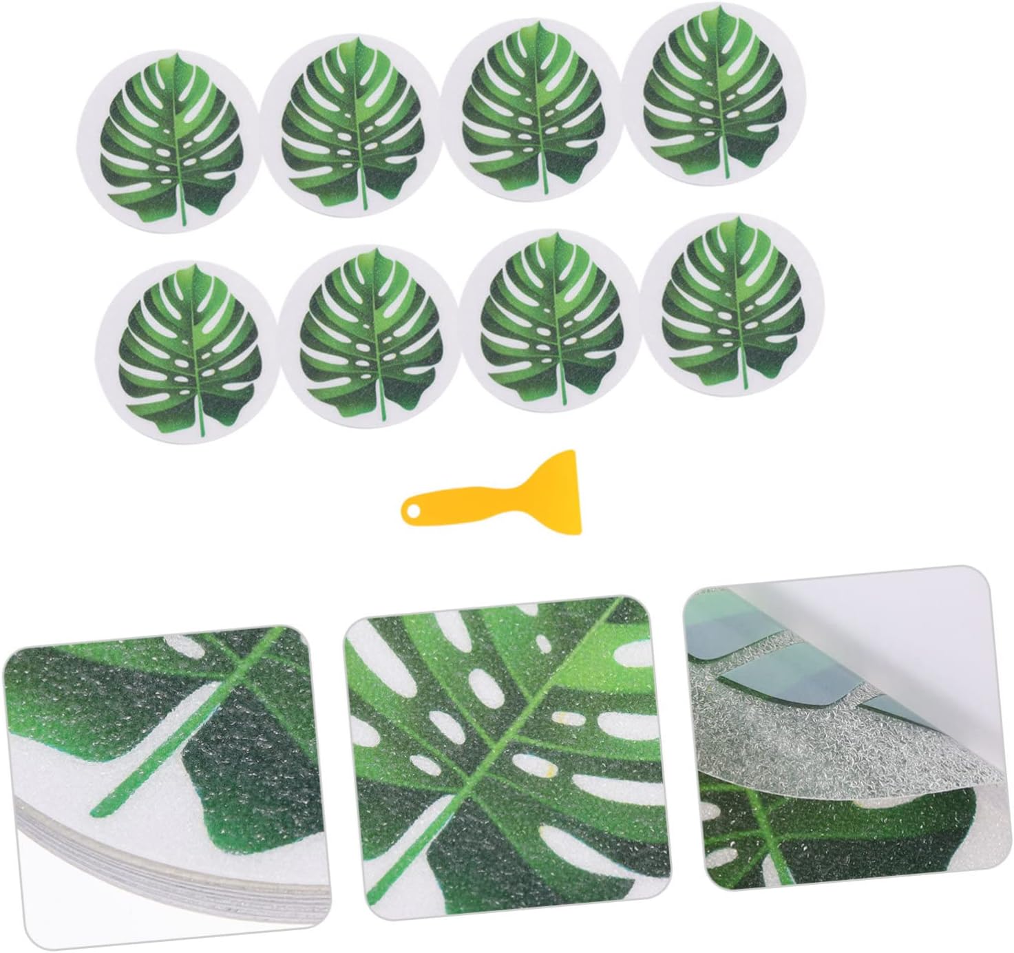 Bathroom Safety Leaf Shape Non-slip bathtub stickers from JECOMPRIS
