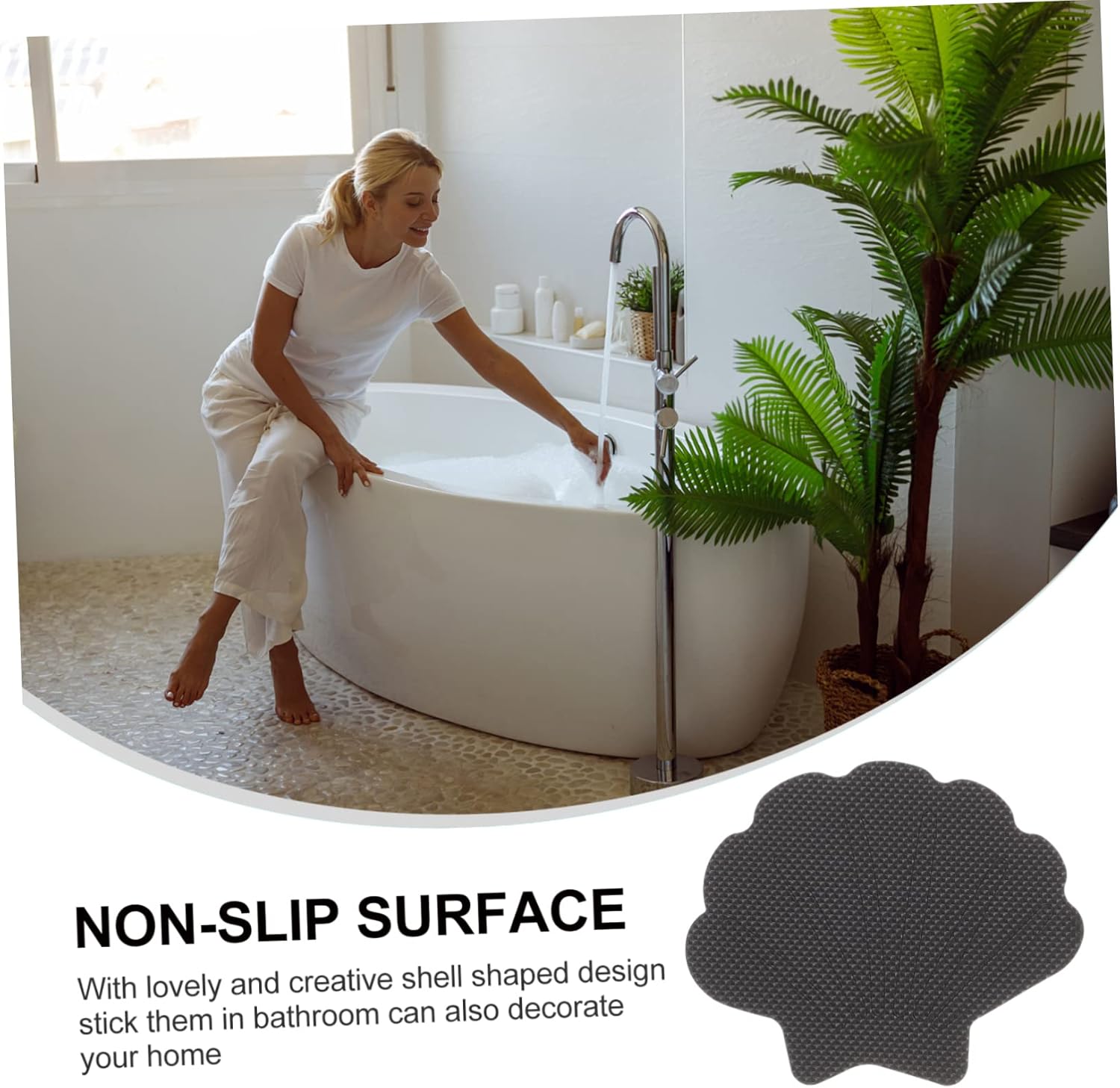 Non-Slip Shell Shape Sticker