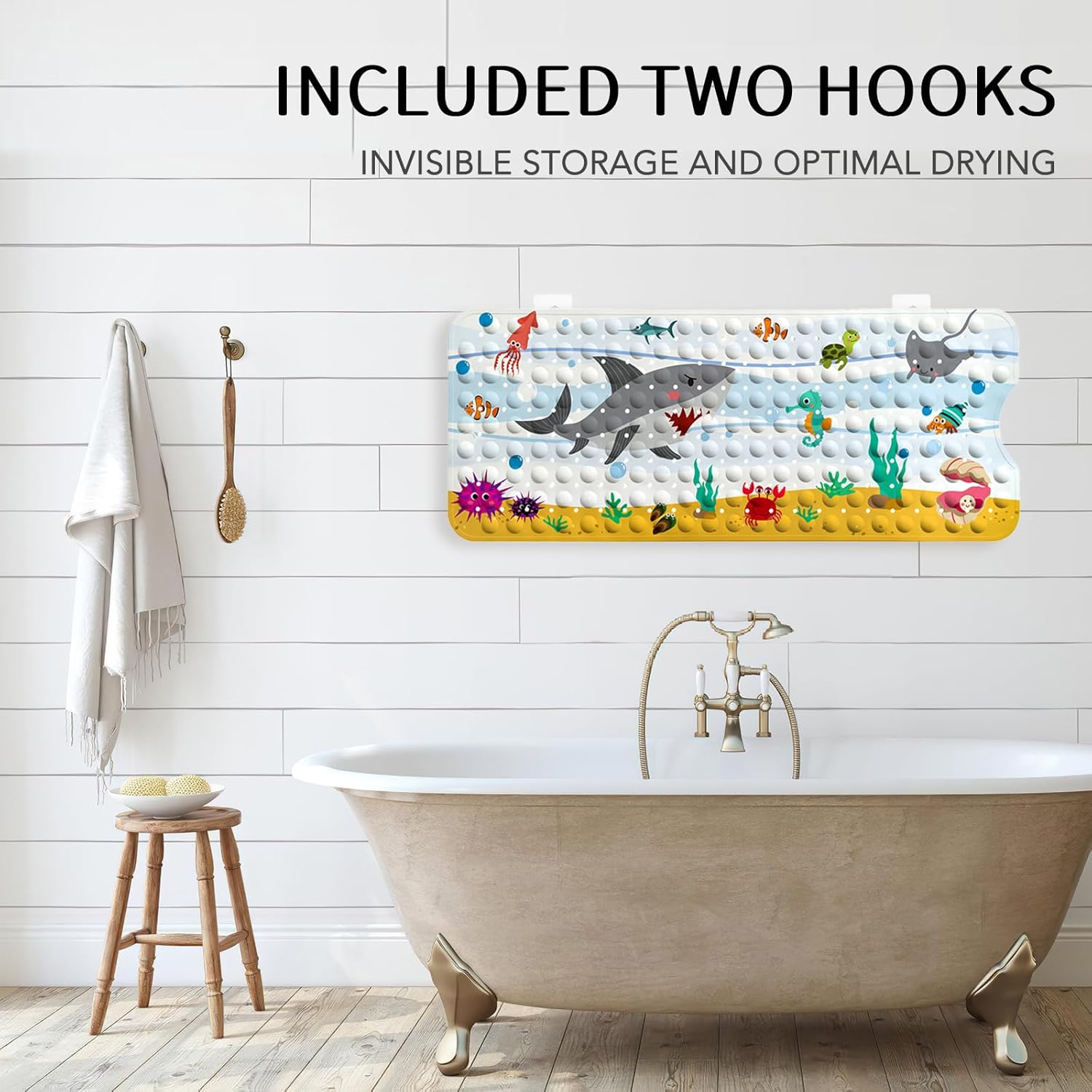 Perfect for Safety and Fun Kids Bath Mat