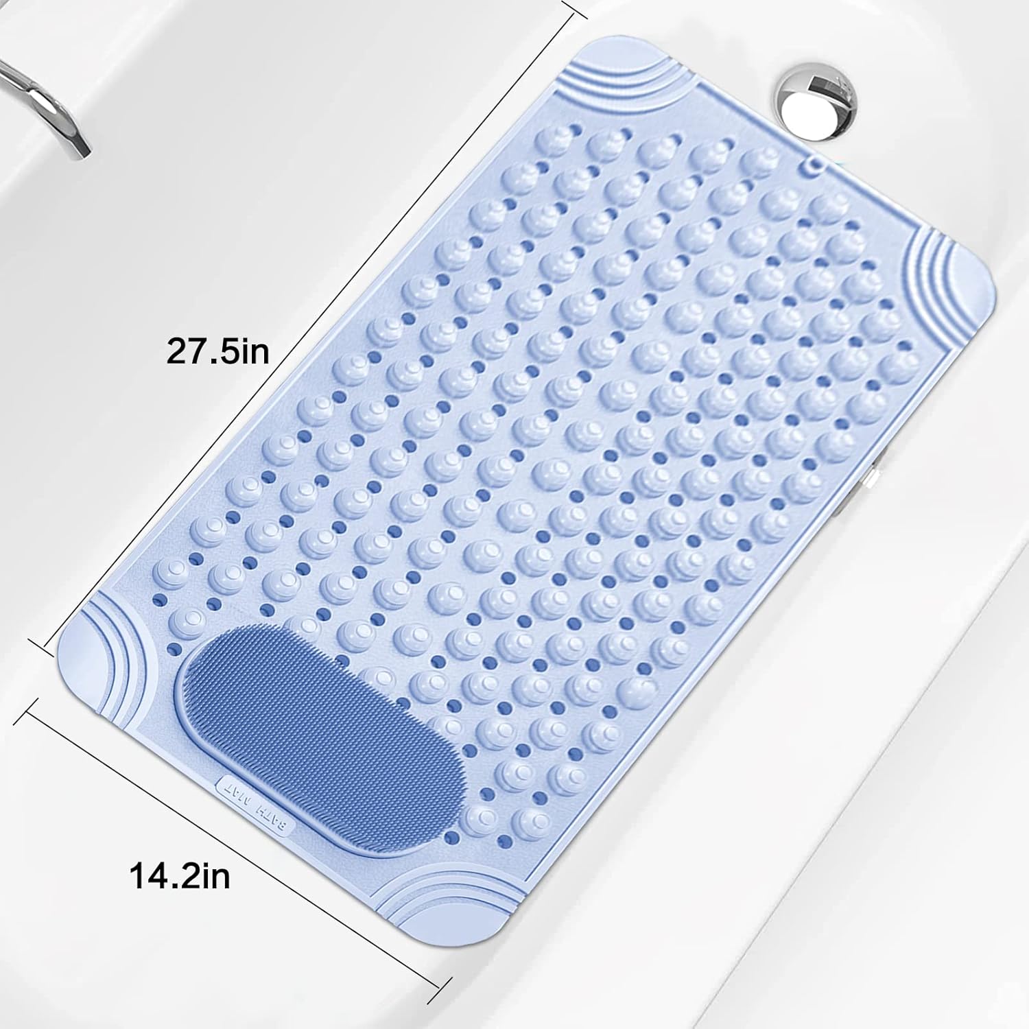 Perfect Non-Slip Shower Mat for Elderly Kids Durable Easy to Use