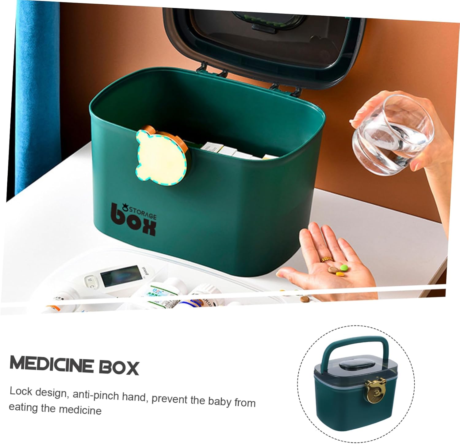 Medicine Cabinet Storage Box