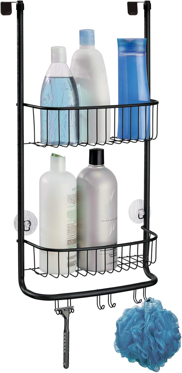 iDesign Over-the-Door Hanging Shower Caddy Organizer