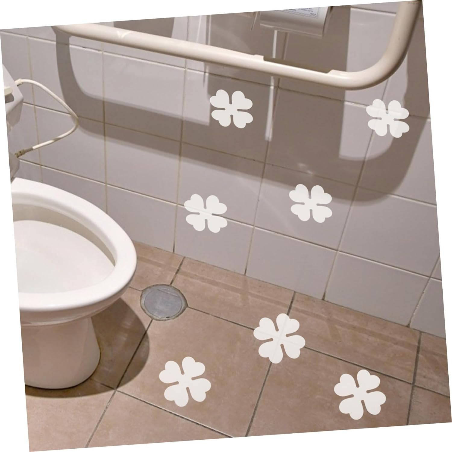 Gotcha non-slip Peva Bath Stickers for Safe Bathroom Floors