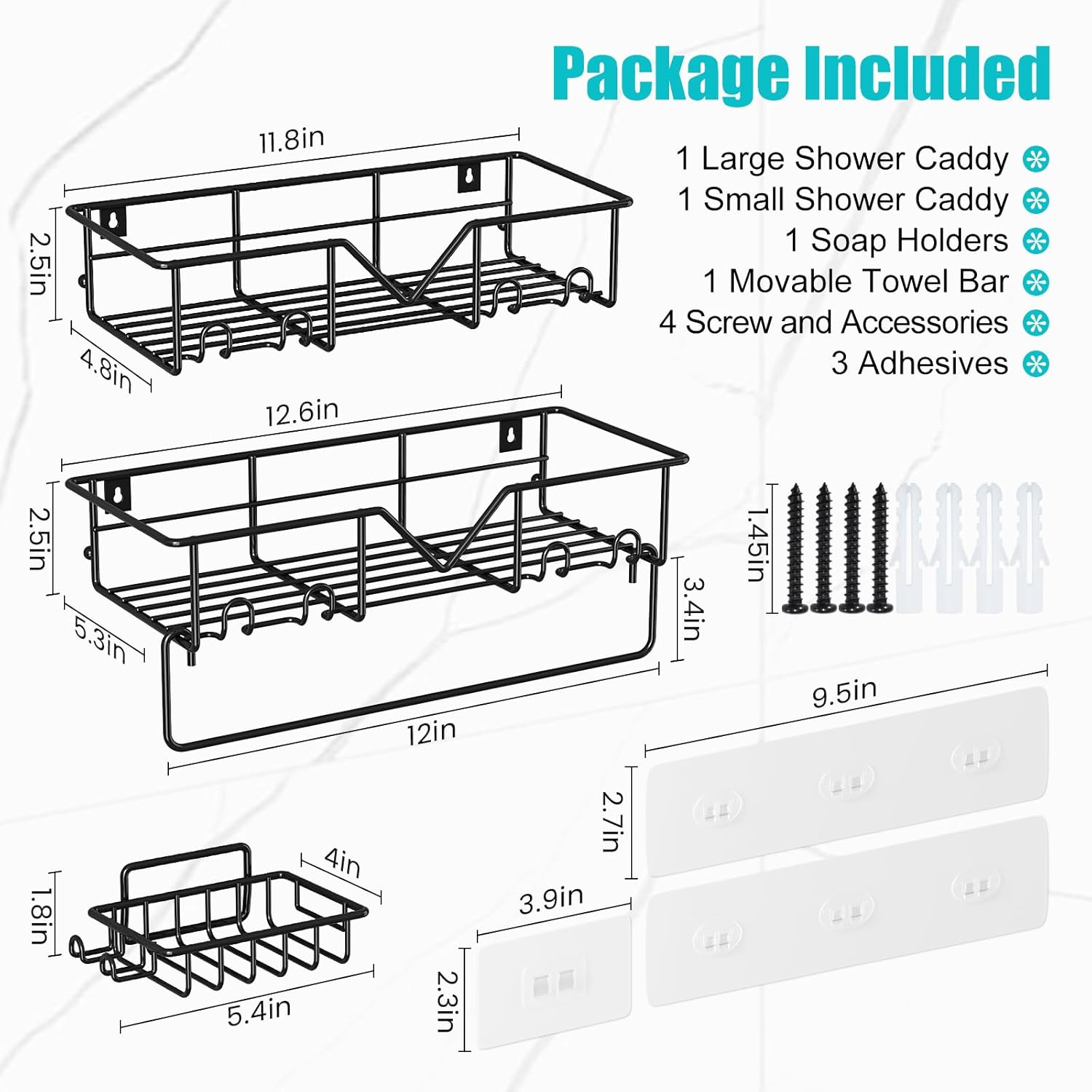 Stainless Steel Shower Caddy