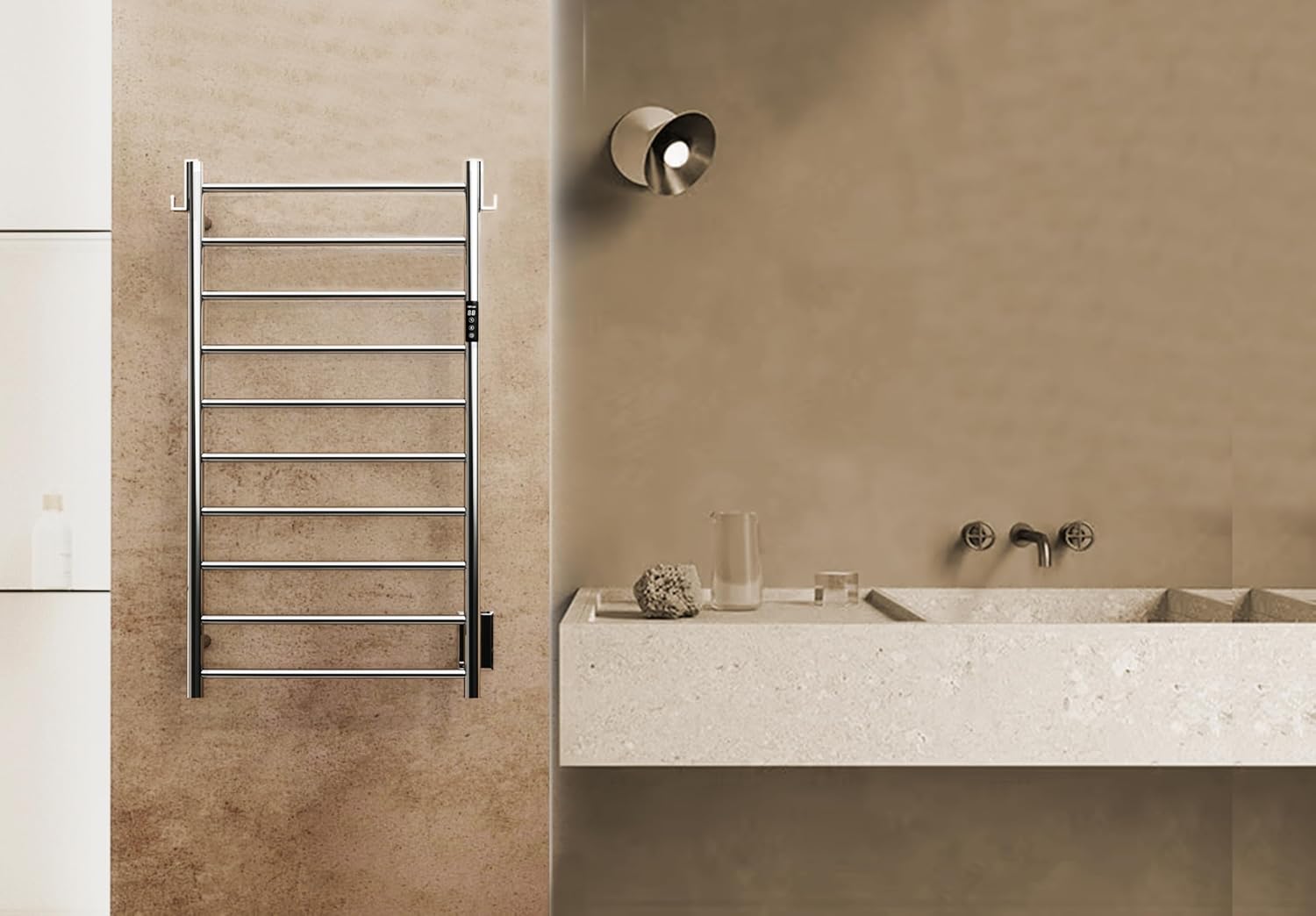 Stainless Steel Towel Warmer With Timer