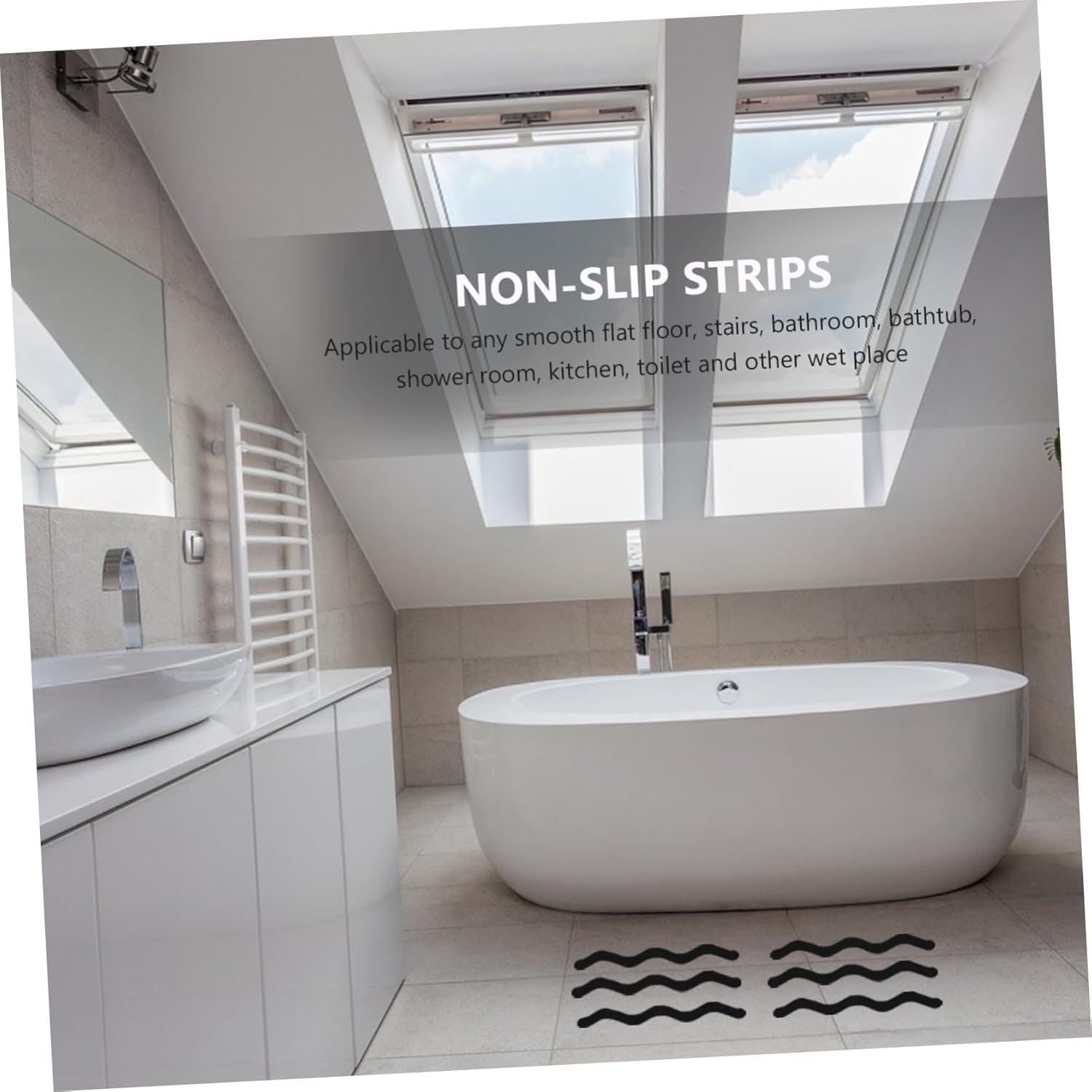 Anti-Slip Skid Stickers for Showers