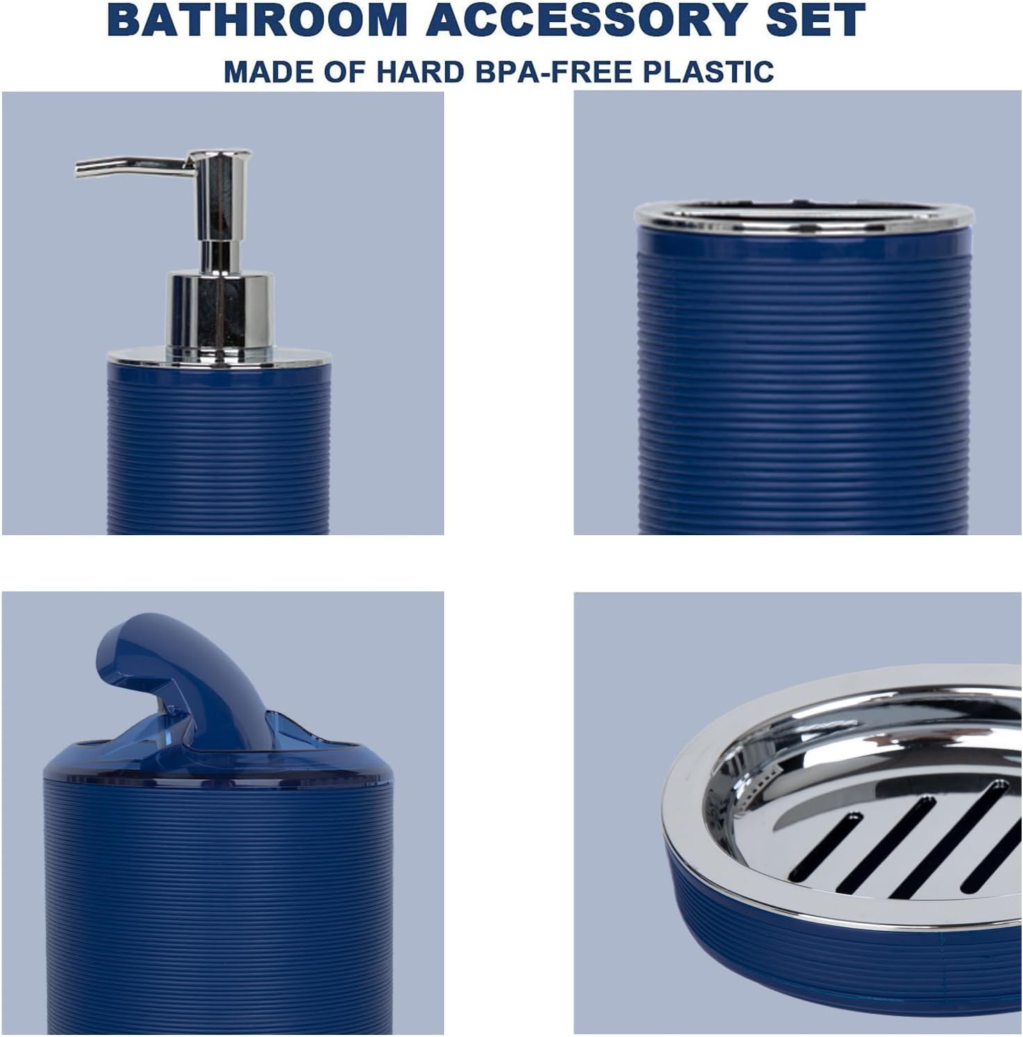 CERBIOR Trade-In bath set 6 piece bathroom accessory with premium quality