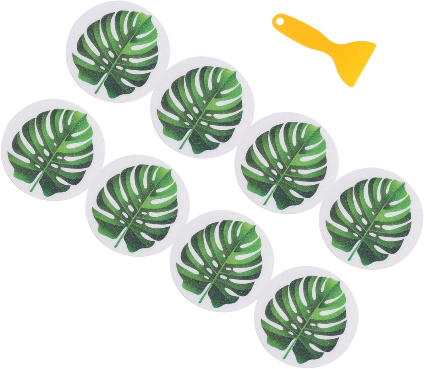 Tame Slip with Peva Leaf Sticker for Bathtub Safety