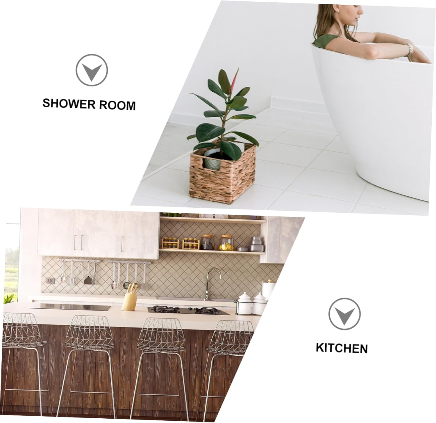 12-Piece Sea Shell Shaped Non-Slip Bathroom Stickers for Safety