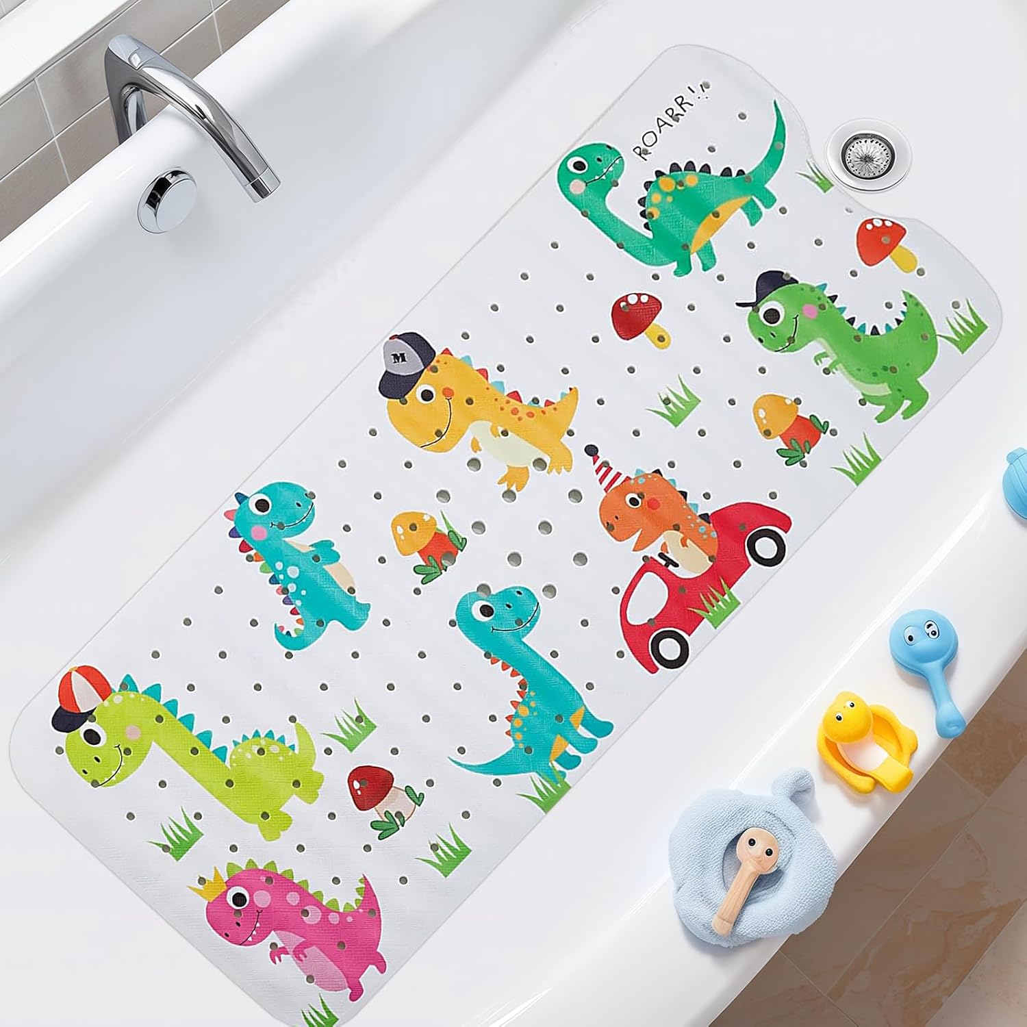 TIMEOUTS Bath Mat for Kids