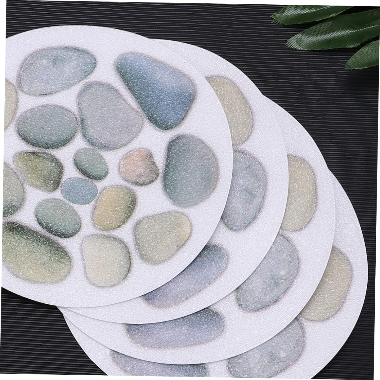 Ciieeo Anti-Slip Bathtub Stickers 15cm Diameter