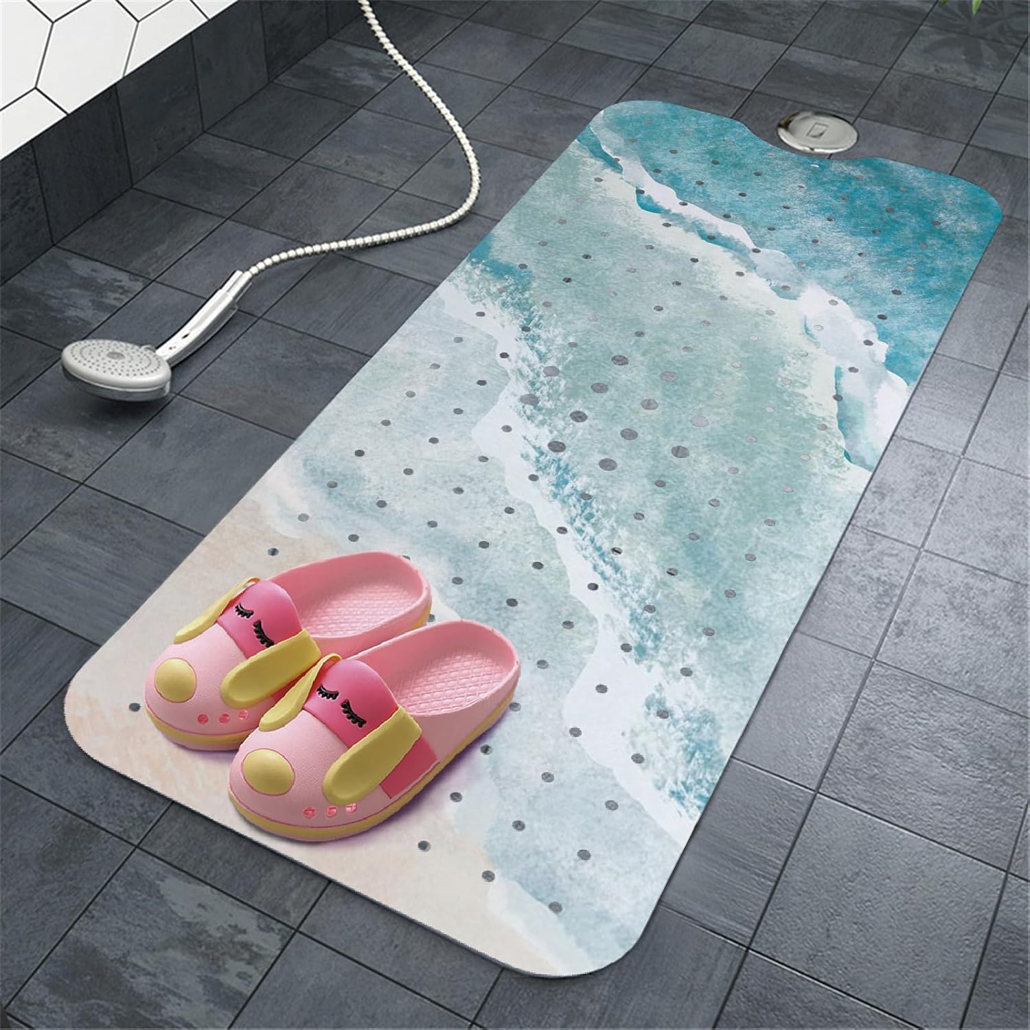 Beach Bathtub Mat for Kids Safe Fun