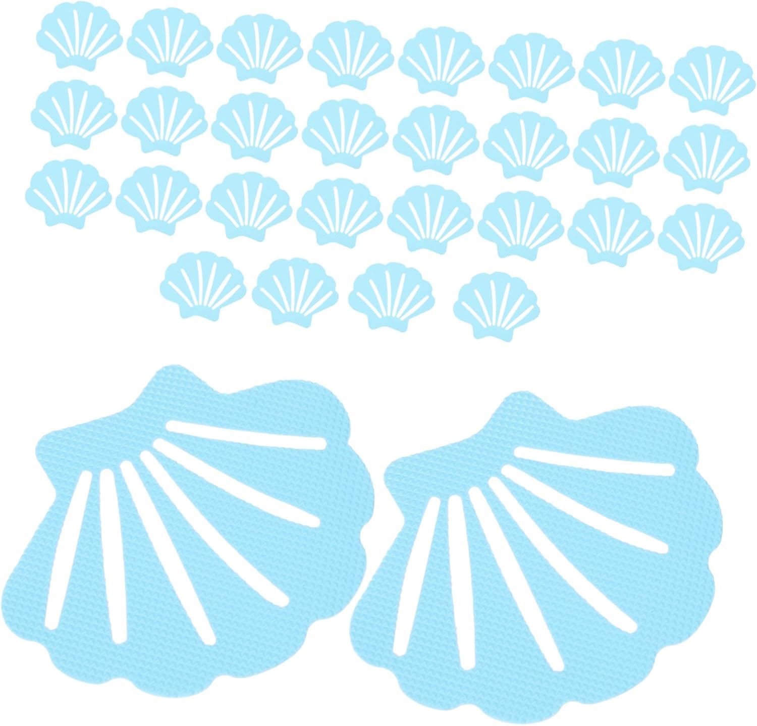 30-Piece Anti-Slip Bathtub Sticker Set