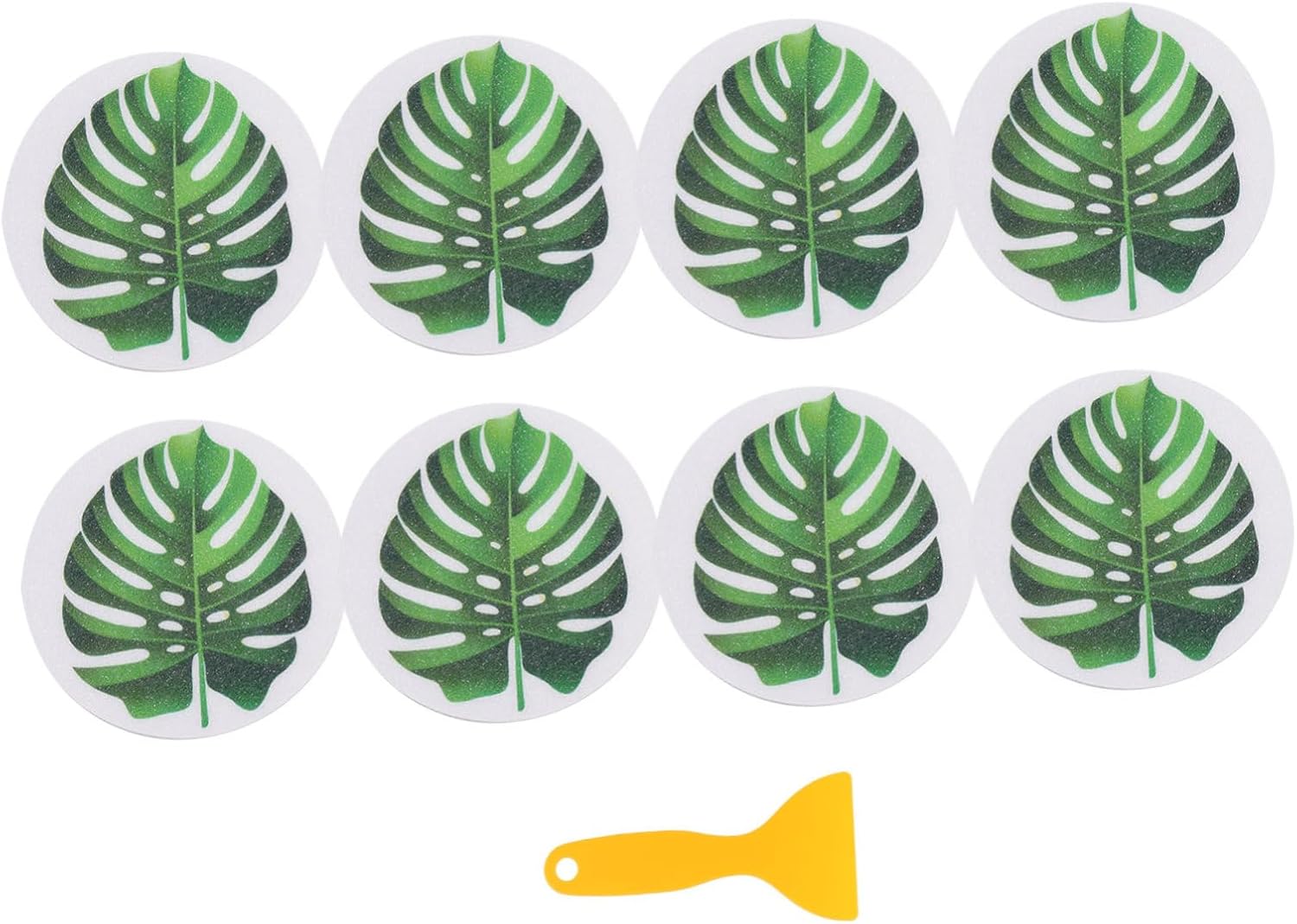 Adorable Leaf Slip bathtub decal