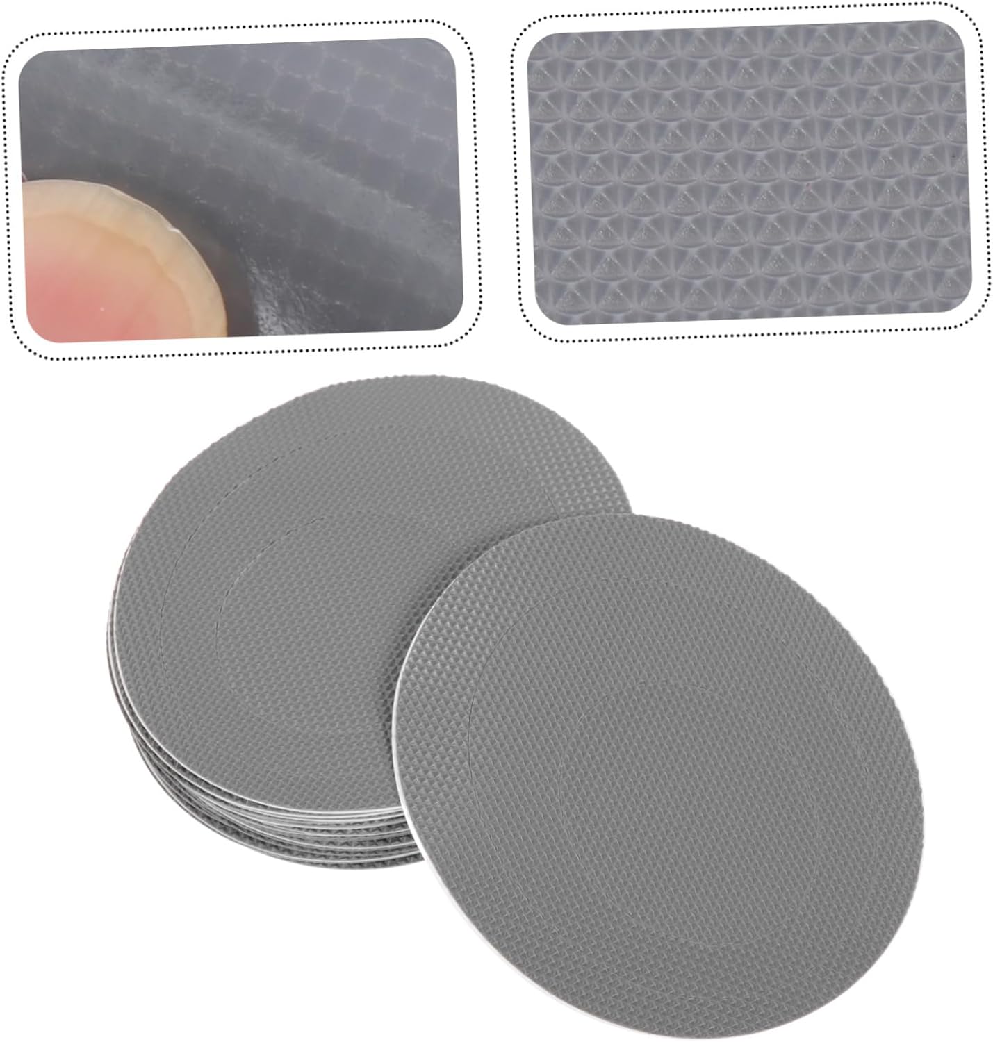 20 Sheets Non-Slip Safety Decals for Showers and Bathtubs