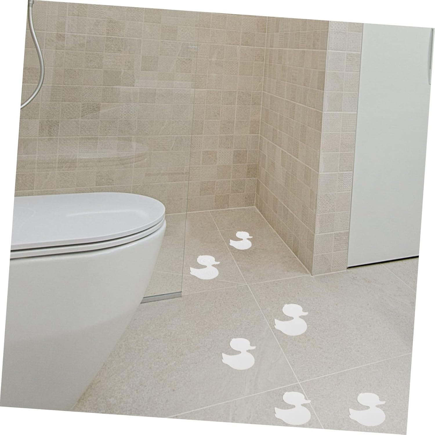 Ciieeo Self-Adhesive Anti-Slip Bathtub Decals 24pcs Cartoon Design