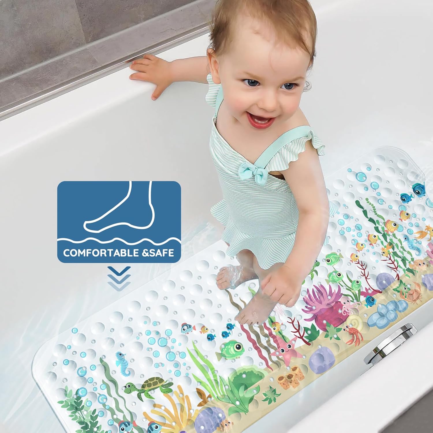 Luxury Baby Bath Mat for Fastidiously Clean Kids