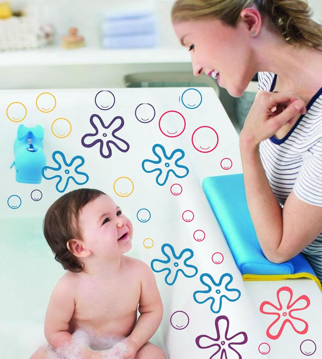 No-Slip Bathtub Sticker Set