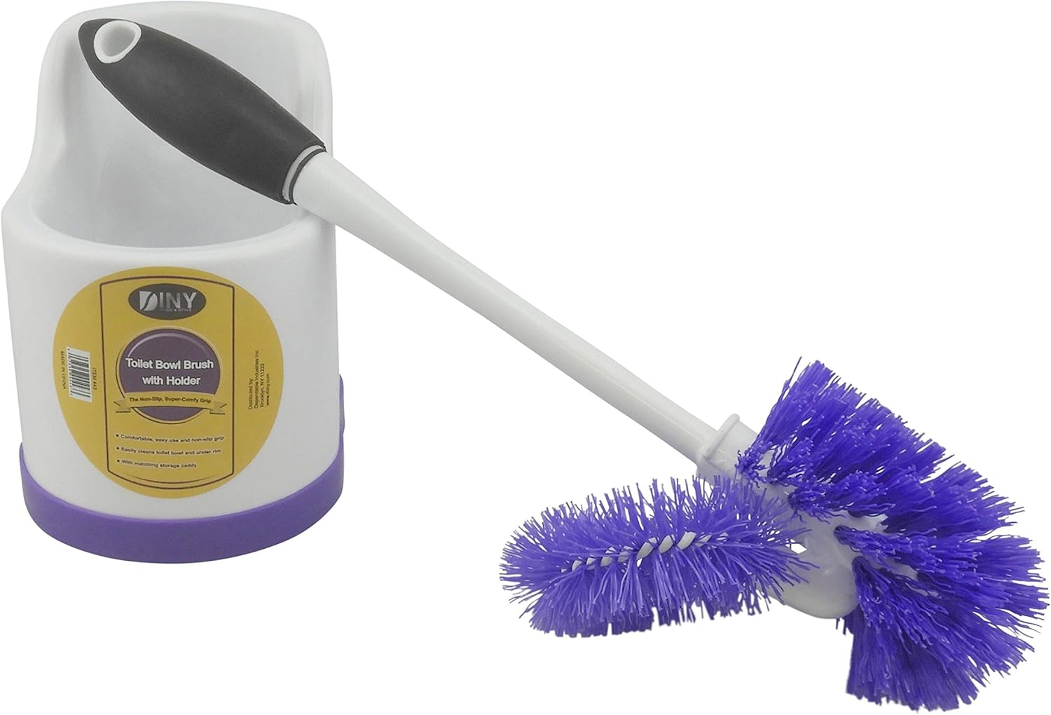 Dependable Industries Inc Essentials Toilet Bowl Brush Set