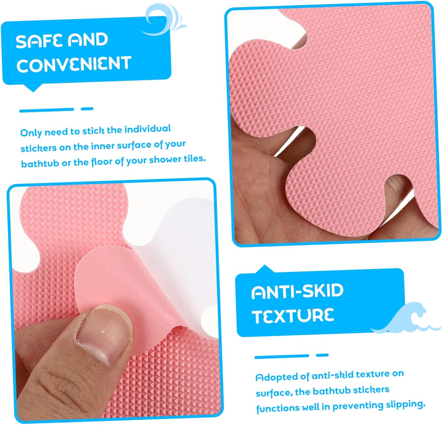 Bath Sticker Kit for Safe Usage