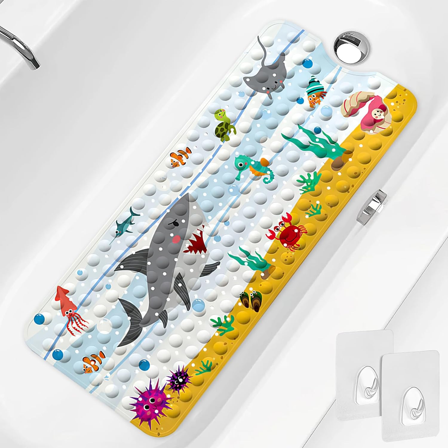 Perfect for Safety and Fun Kids Bath Mat