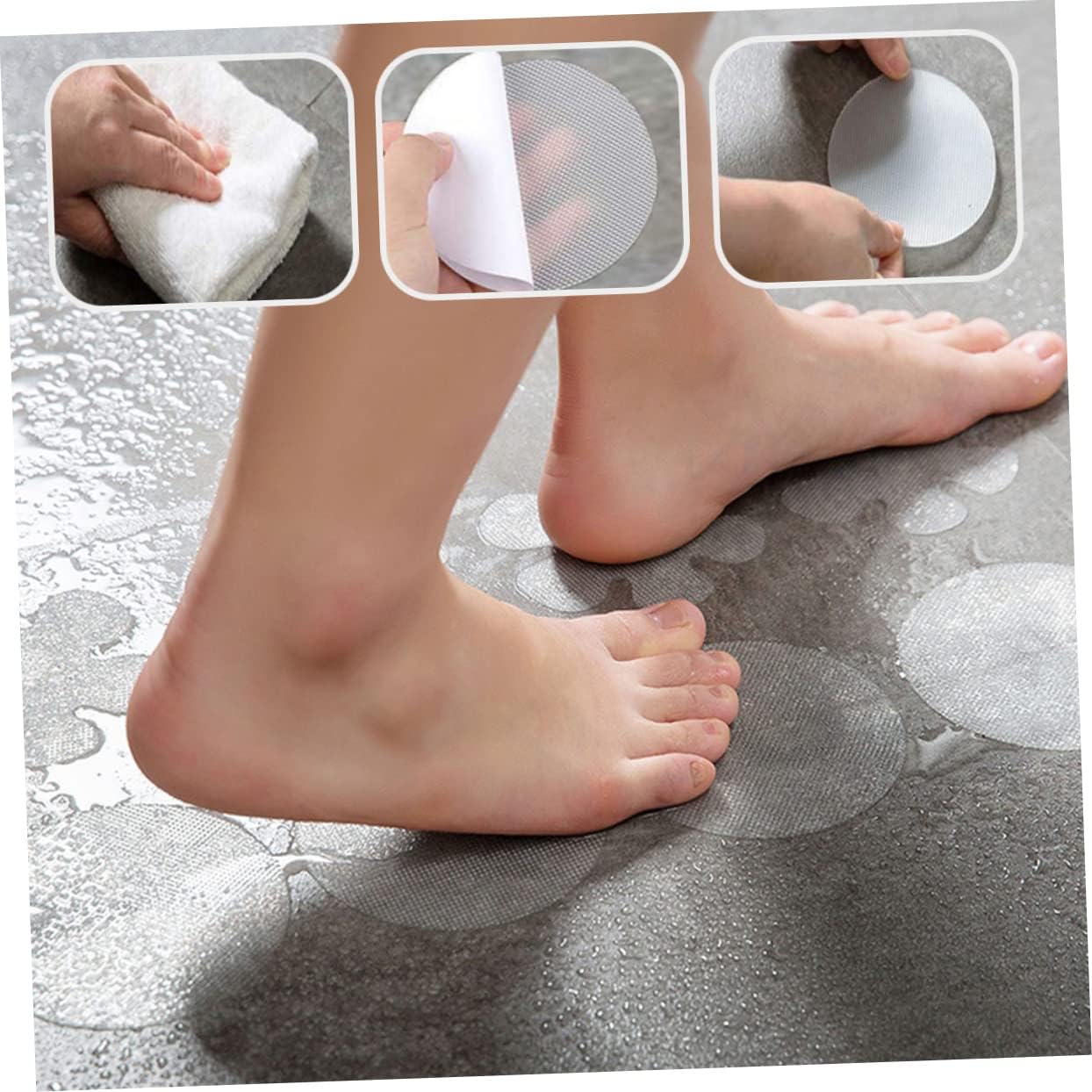 Peva Non-Slip Skid-Free Stickers for Bathrooms