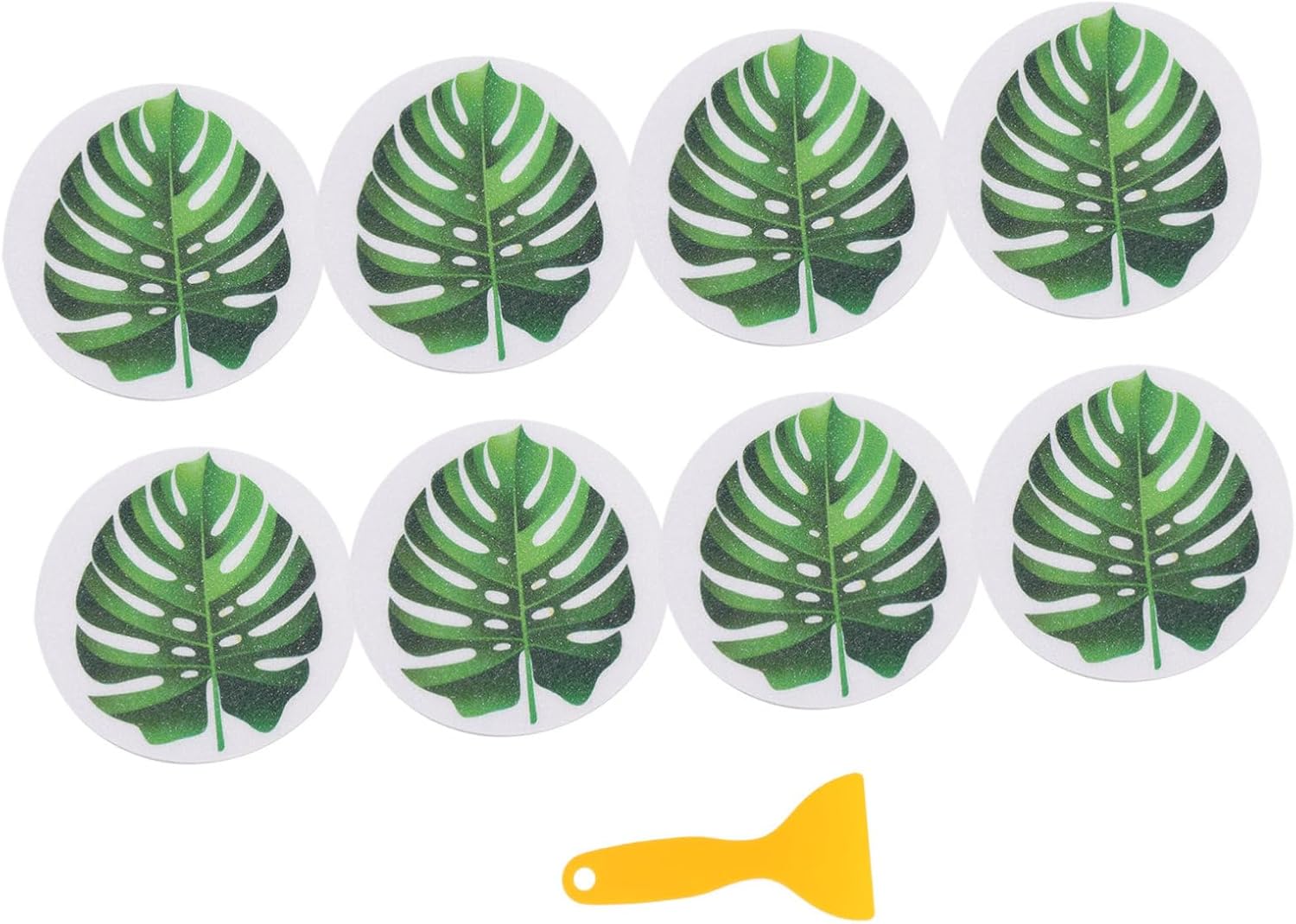BEBEMOKO Non-Slip Leaf Stickers for Safe Bapting