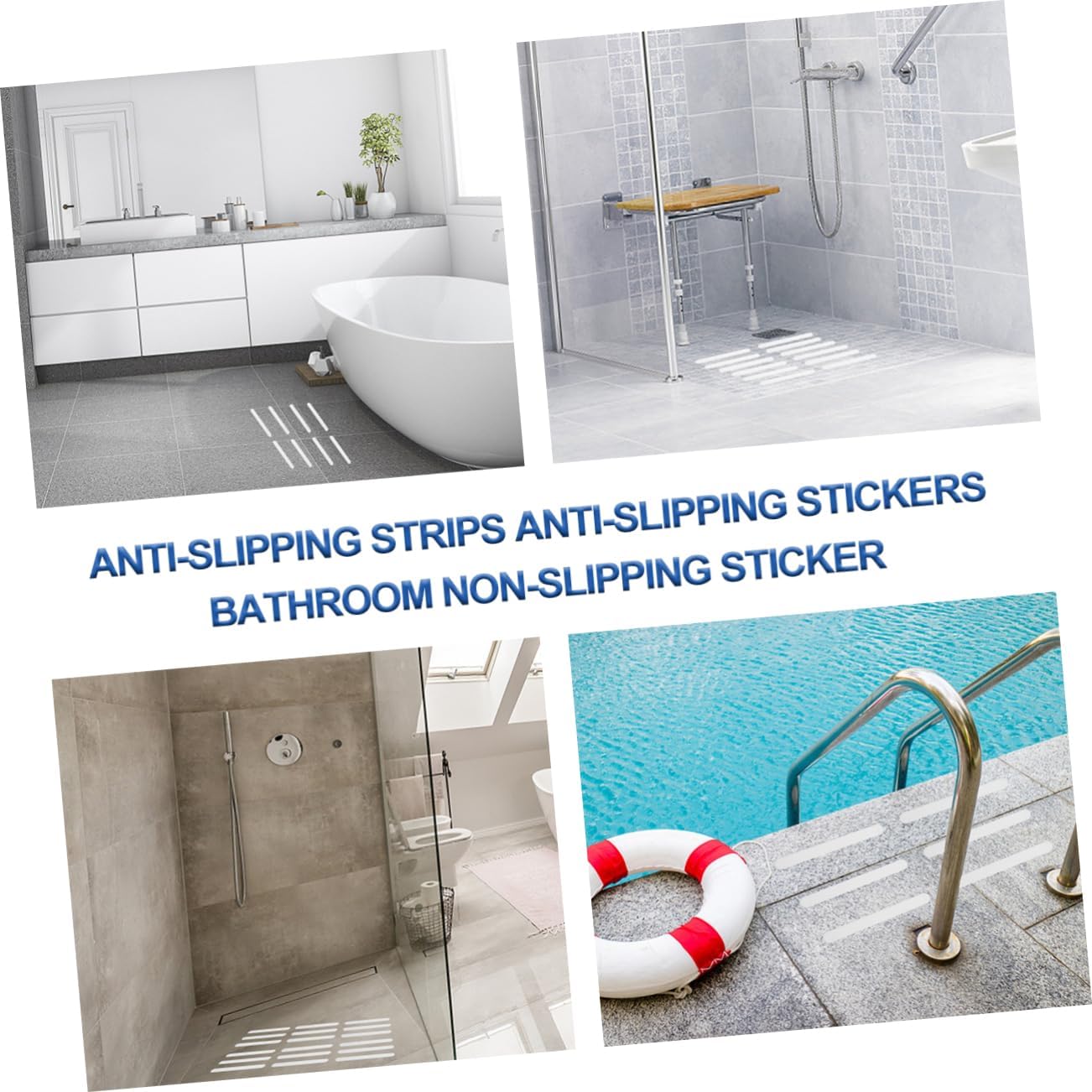 Safe Bath Sticker Set