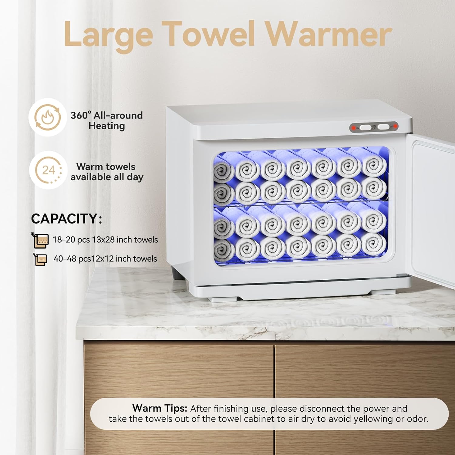 Professional Beauty Towel Warmer 23L