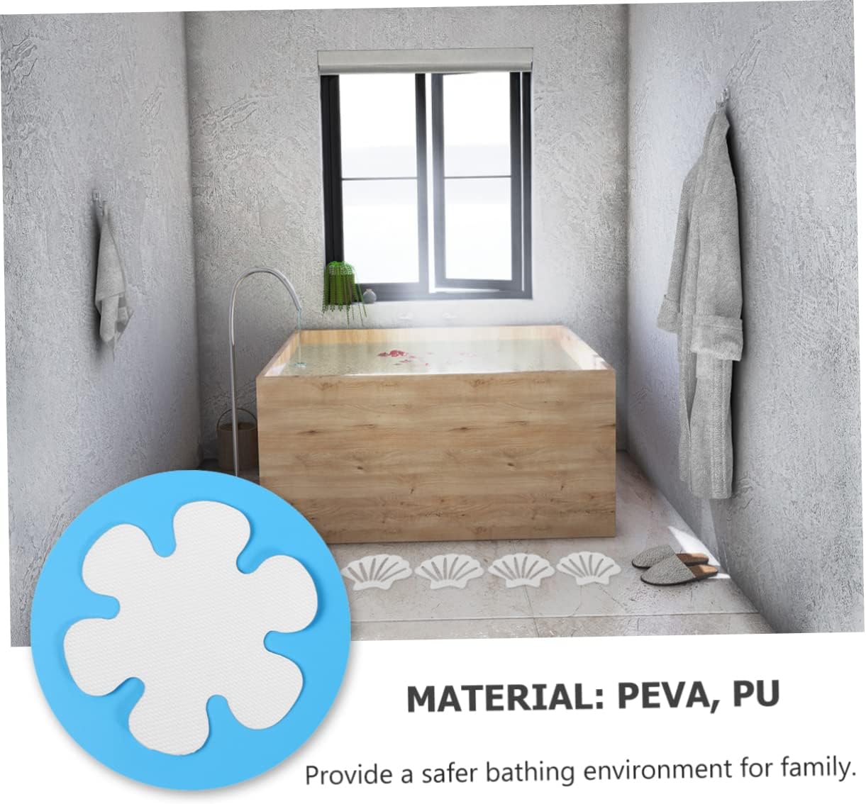 Non-Slip bathtub Sticky Stickers