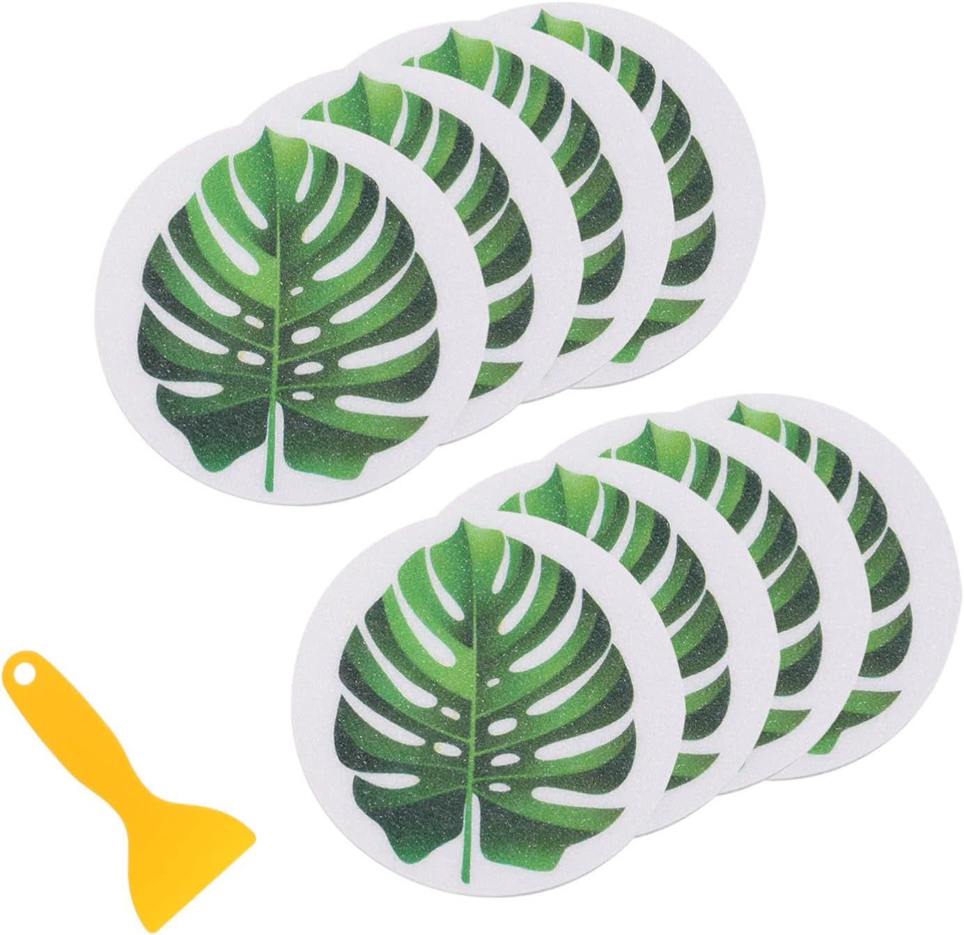 Adorable Leaf Slip Resistant Bathtub Stickers - Ideal for the Bathroom