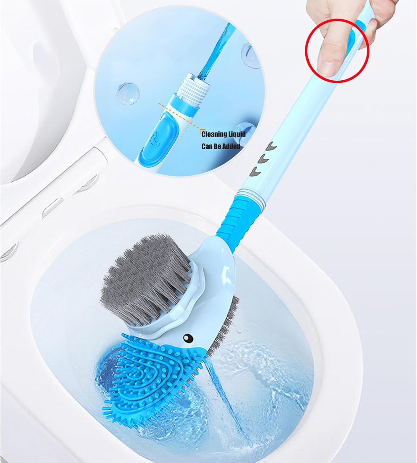 Dive in Style The Diving Duck Toilet Brush