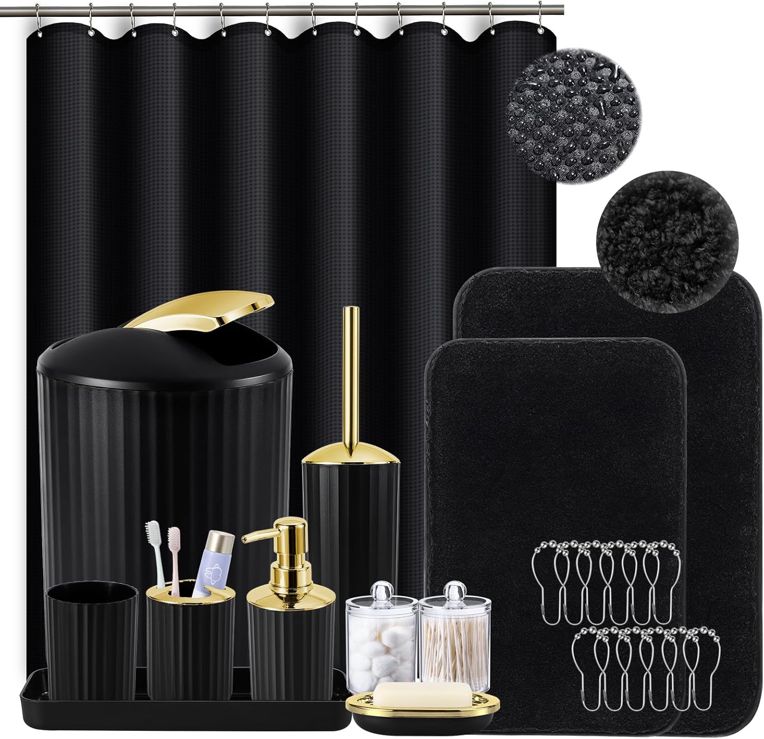 High-Quality Bath Set with Sturdy Material for Home Use
