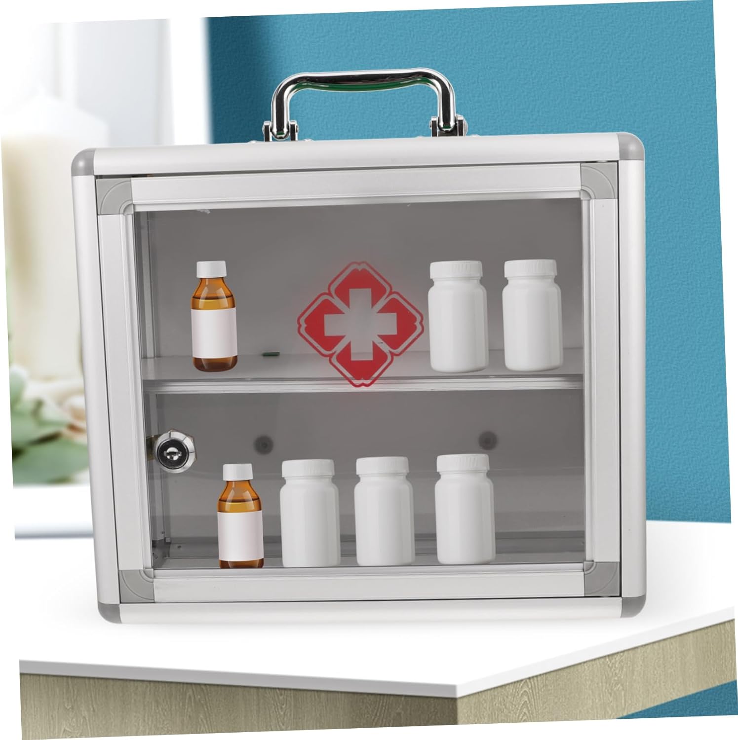 Zerodeko Wall-Mounted First Aid Cabinet