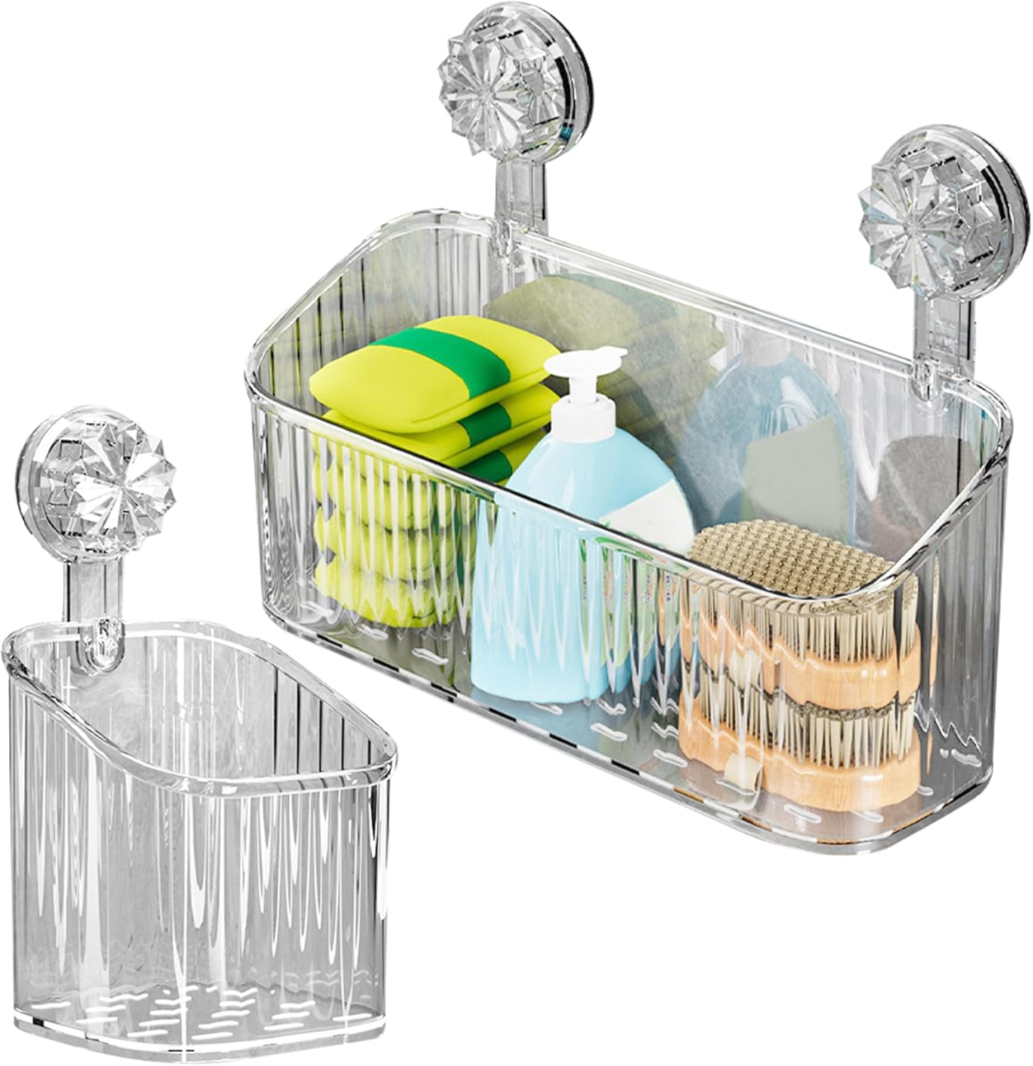 Eioflia No-Drill Preservation Weighted Wall Caddy