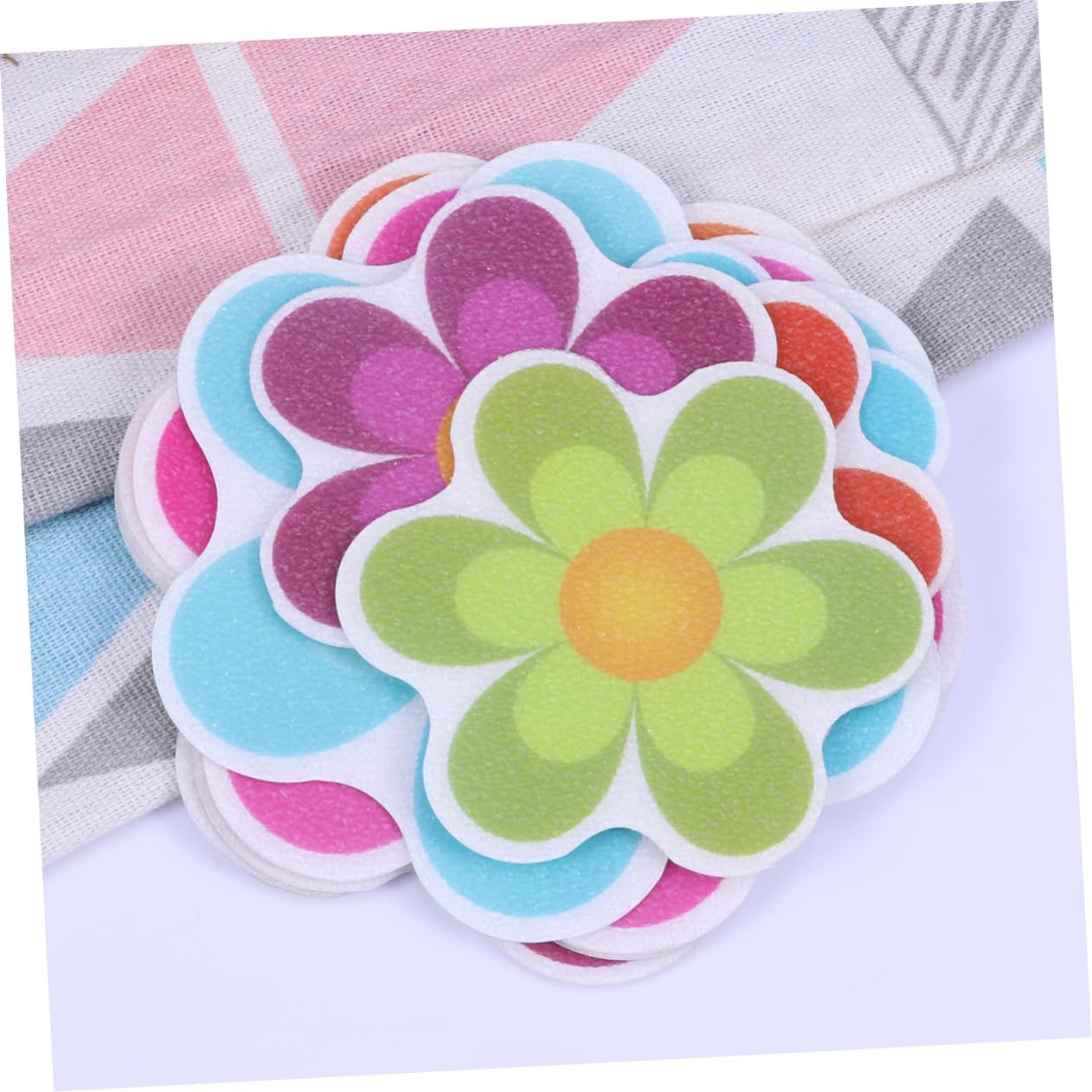 Anti-Slip Bath Mat Sticker Set for Safe Bathroom Use