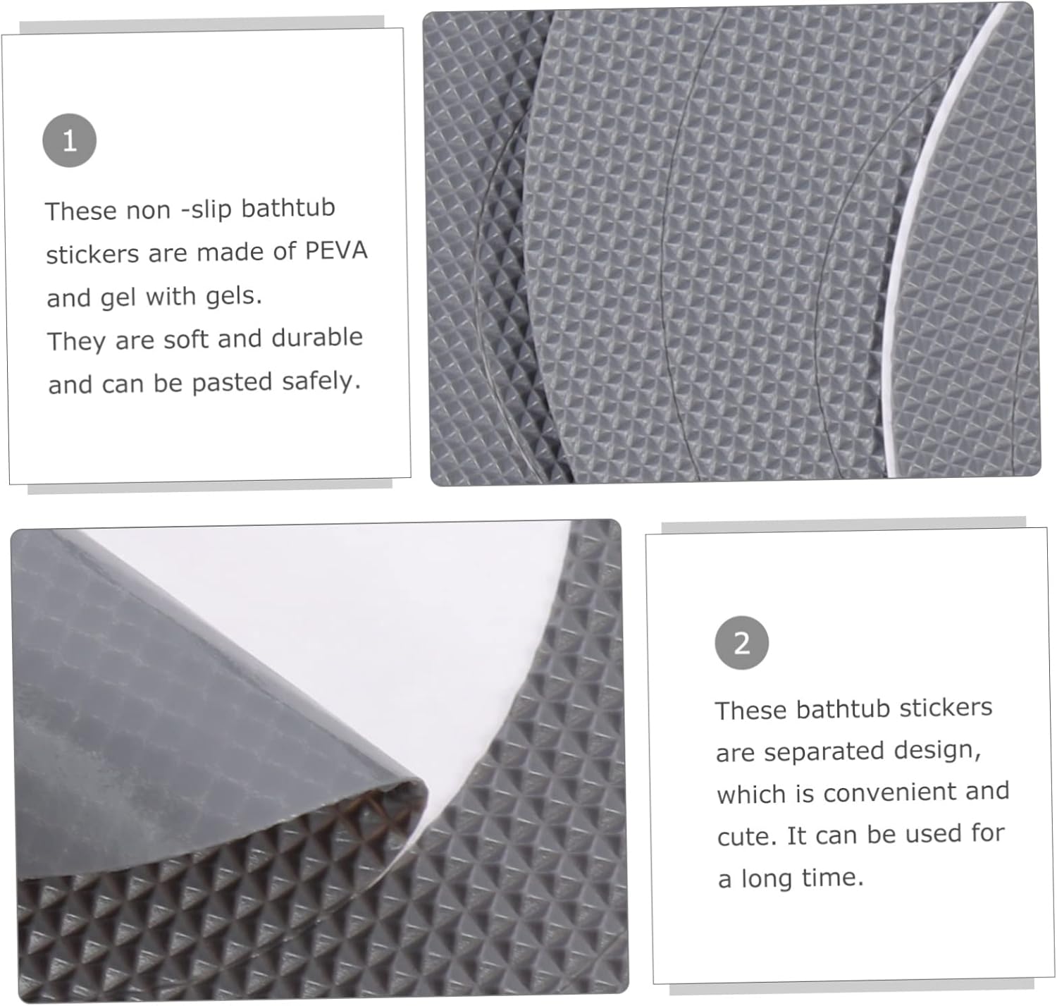 Cabilock Anti-Slip Stick Non-Slip Sticker for bathtub Safety