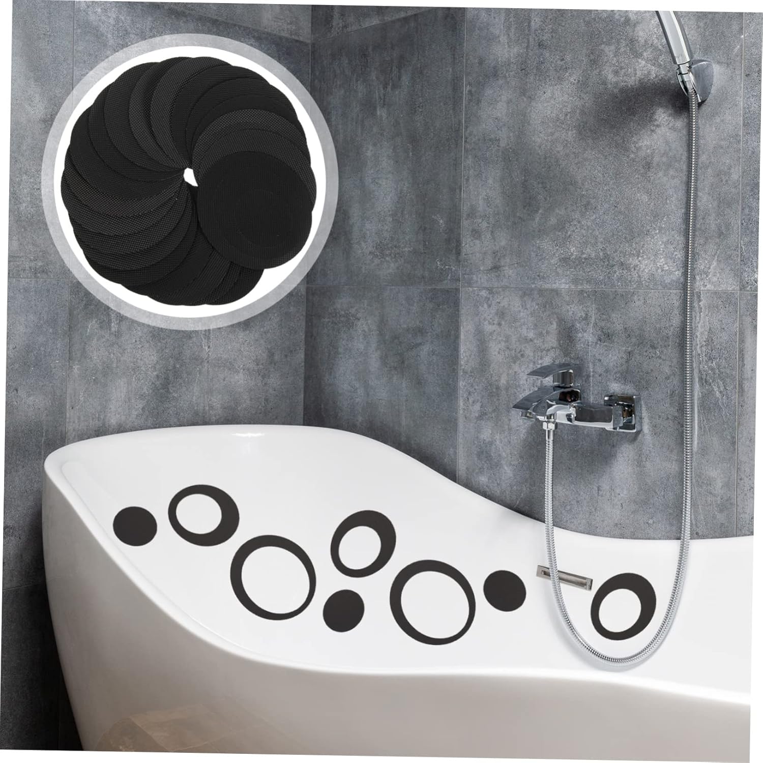 20-Piece Non-Slip bath Sticker Best for bathtub Safety