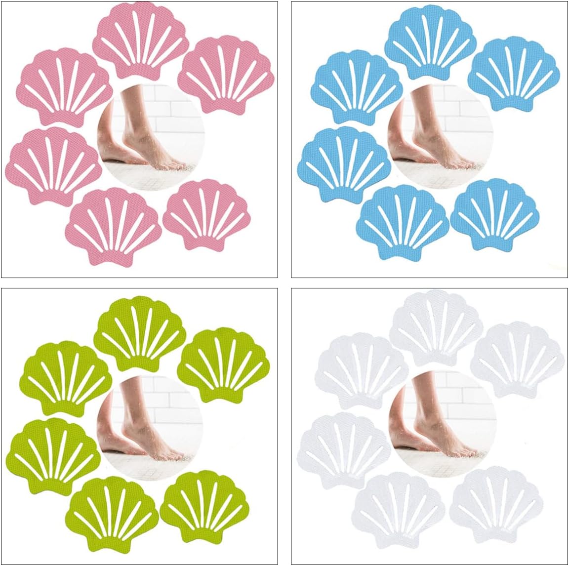 Ergonomic Non-Slip Stickers for Bathtubs more