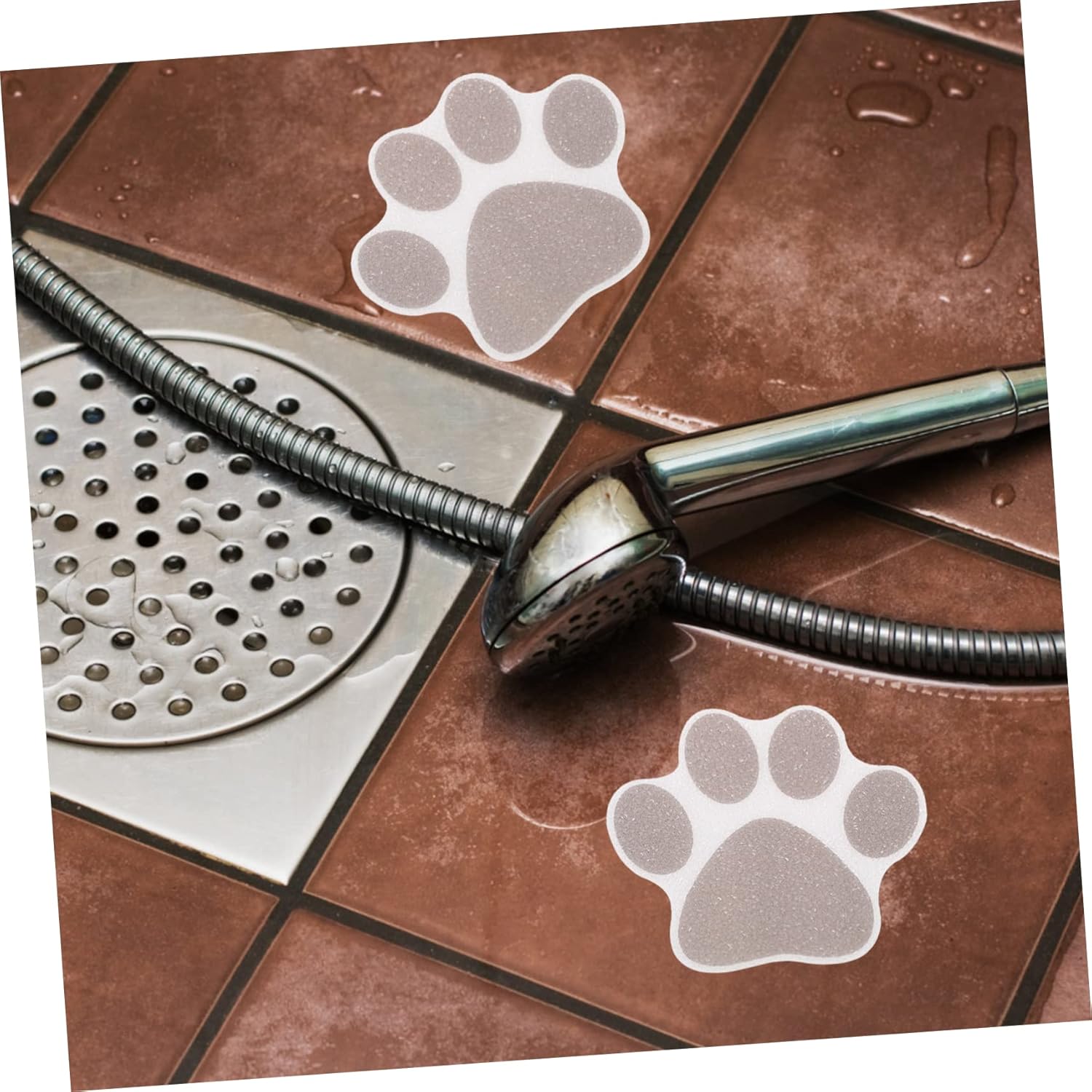 10-Piece Slip-Paw Non-Slip Bathtub Decals