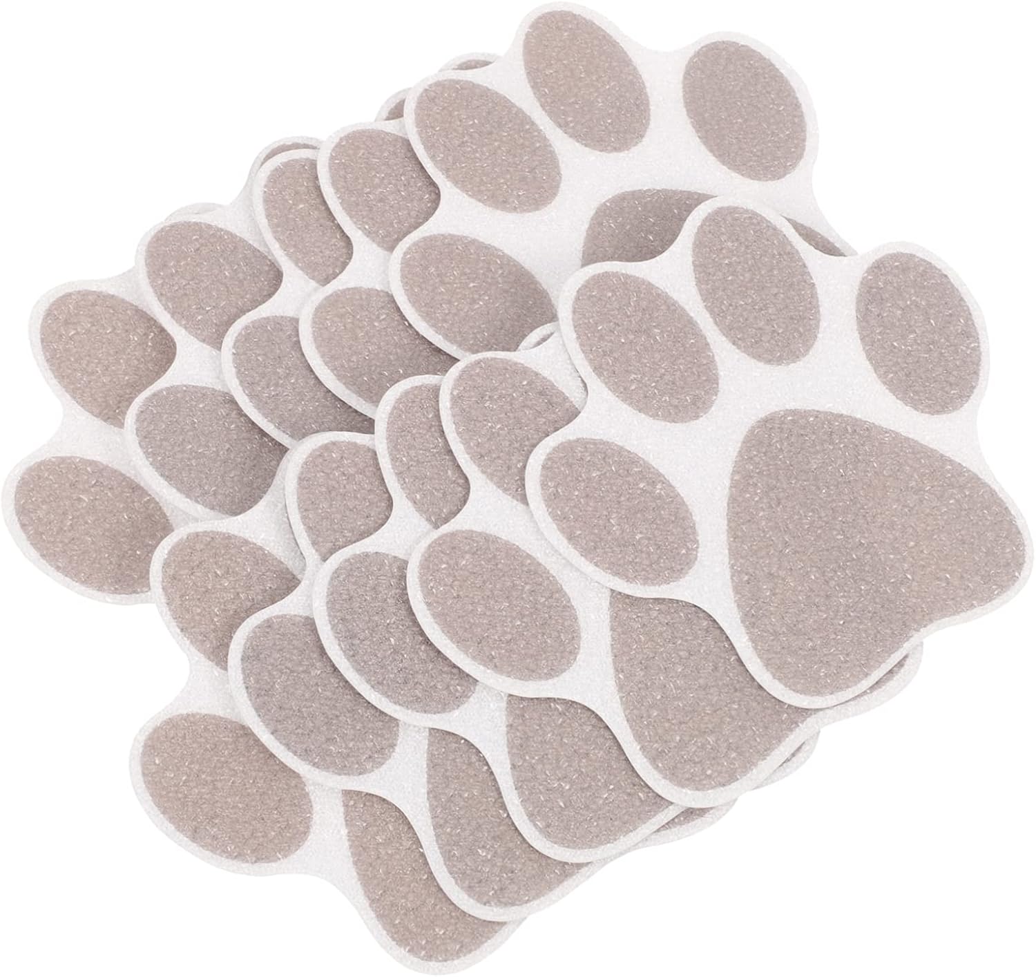 10pcs Non-Slip Paw Decals for Bathtub and Shower