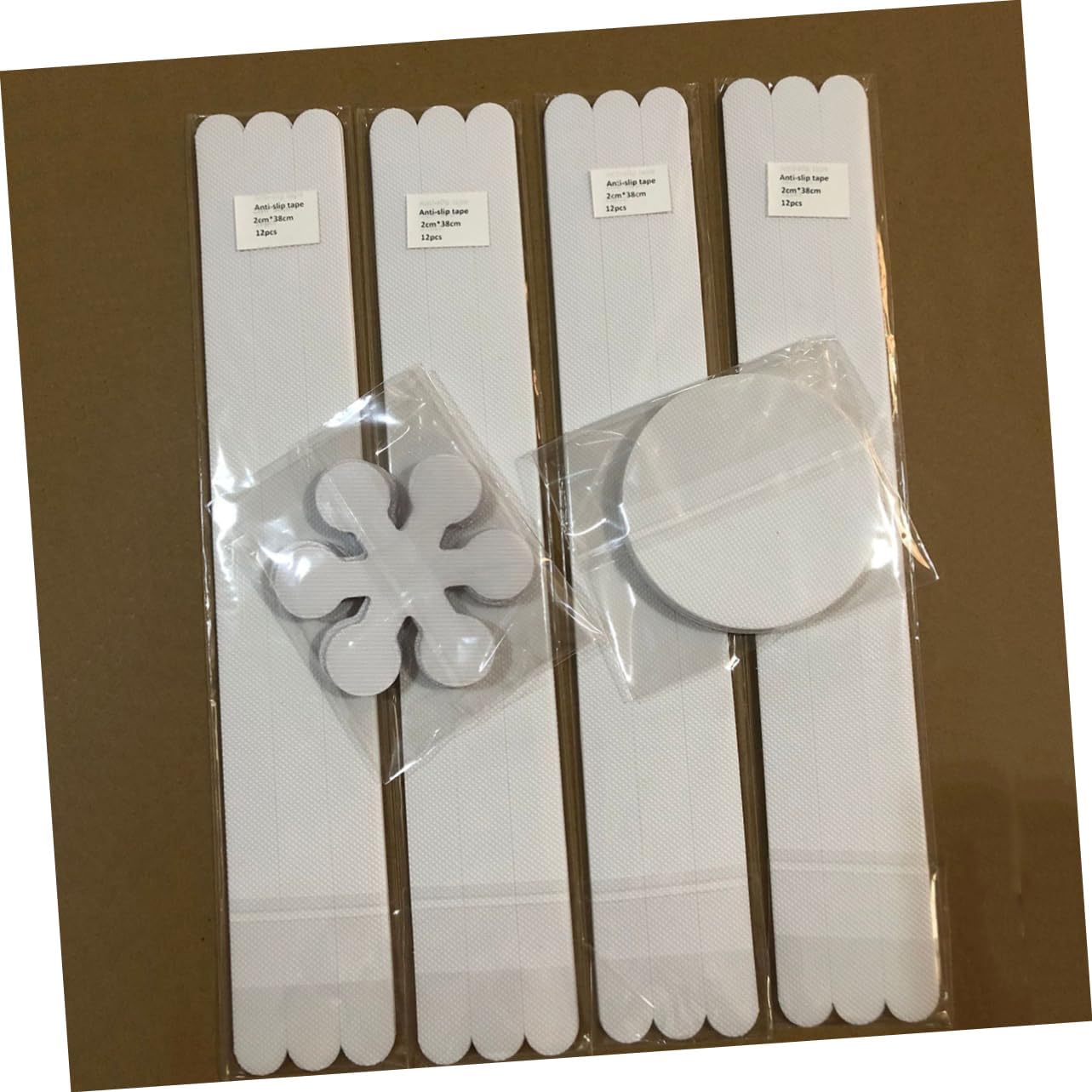 BUGUUYO Anti-Slip Bath Sticker 8pcs Pack