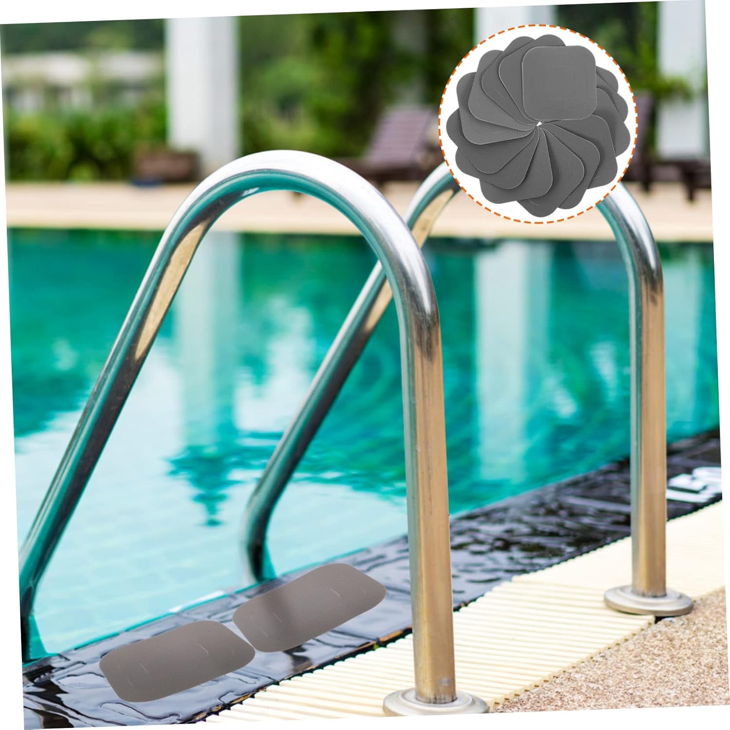 Secure Peva Non-Slip Bathtub Sticker Set with 20 Sheets