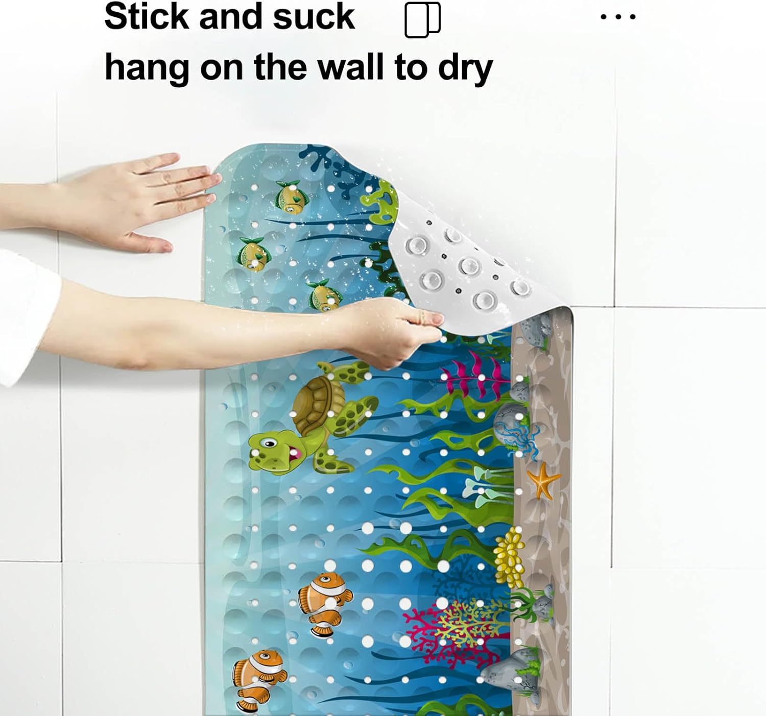 LNOND Safe Bathtub Mat for Kids