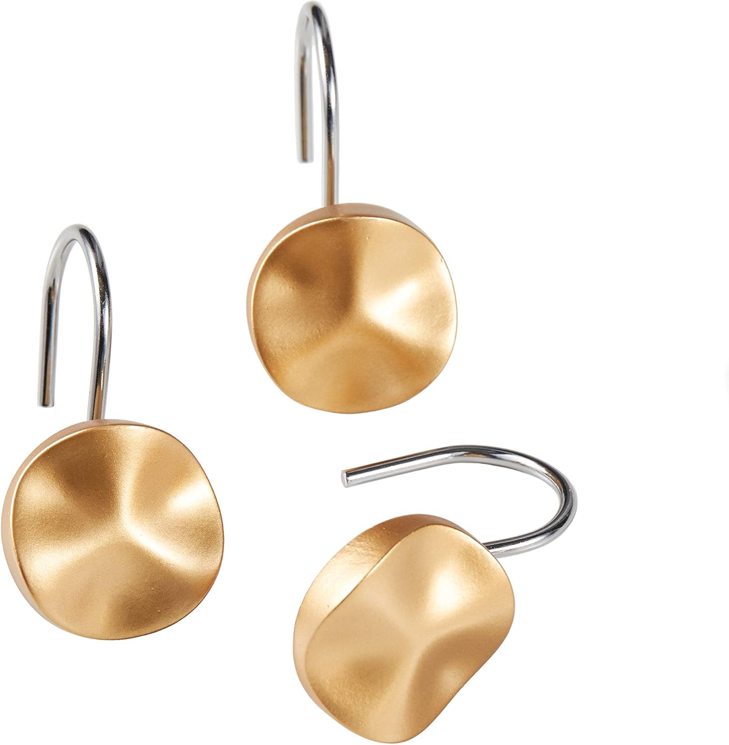 Stylish Gold Shower Curtain Hangers