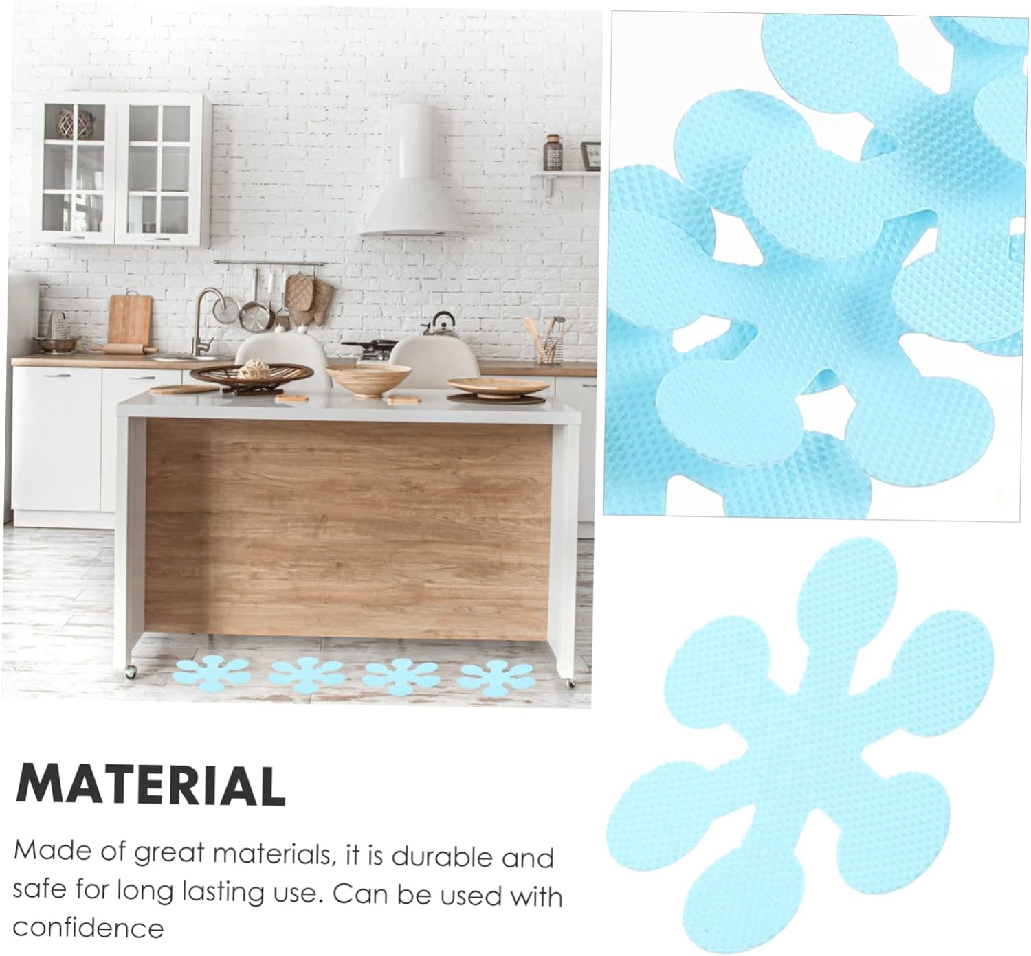 Wakauto Non Slip Bathtub Stickers Snowflake Design