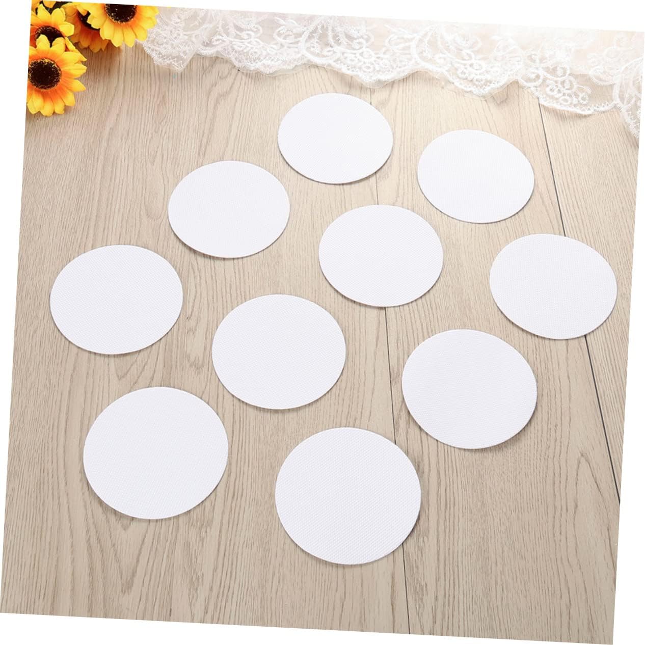 GLEAVI Anti-Slip Stickers for Bathroom 36pcs Peva Round Mats